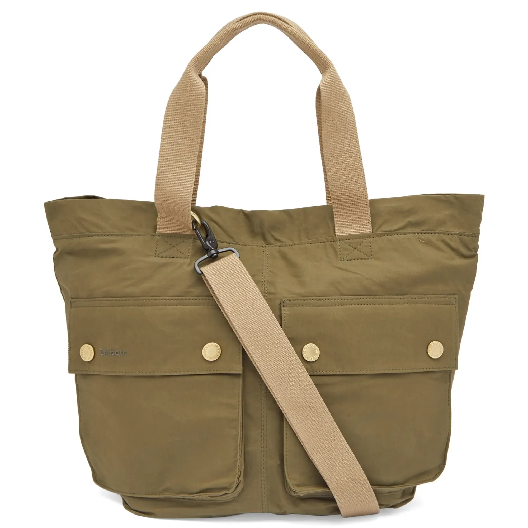 Barbour Men's Heritage+ Transport Carry All Tote Bag Dusky Green