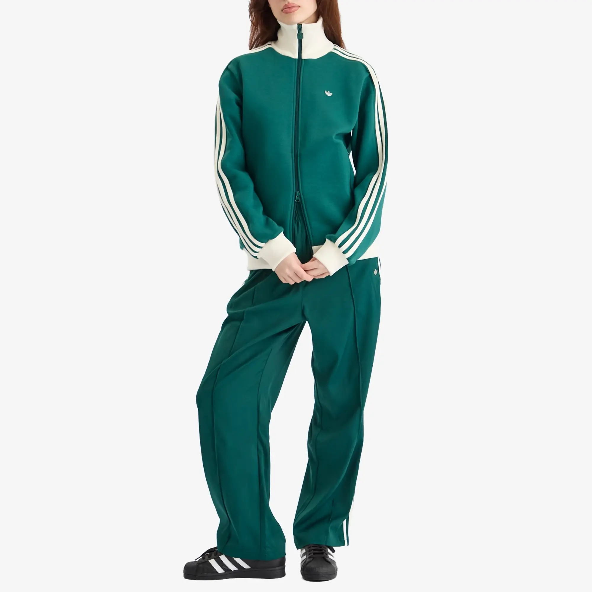 adidas Originals Premium Baggy Track Pant, Green