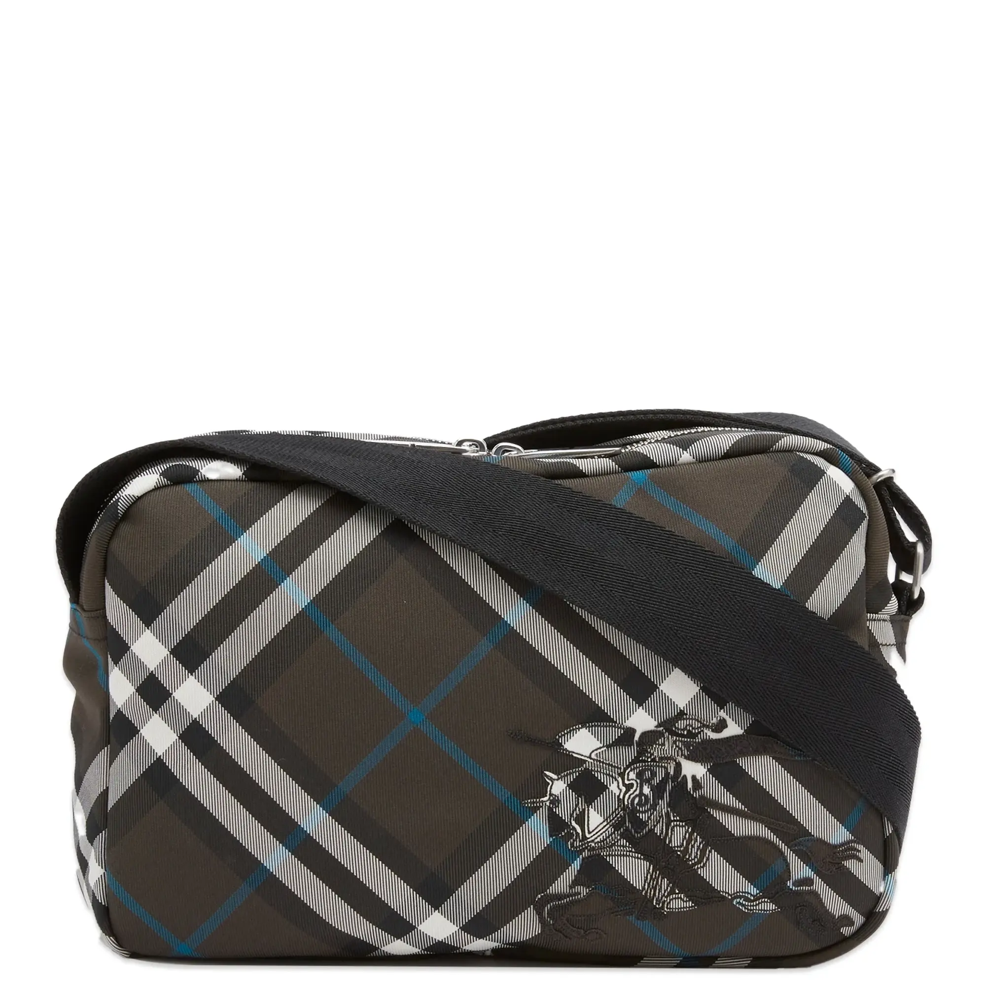 Burberry Men's Essential Check Cross Body Bag Snug