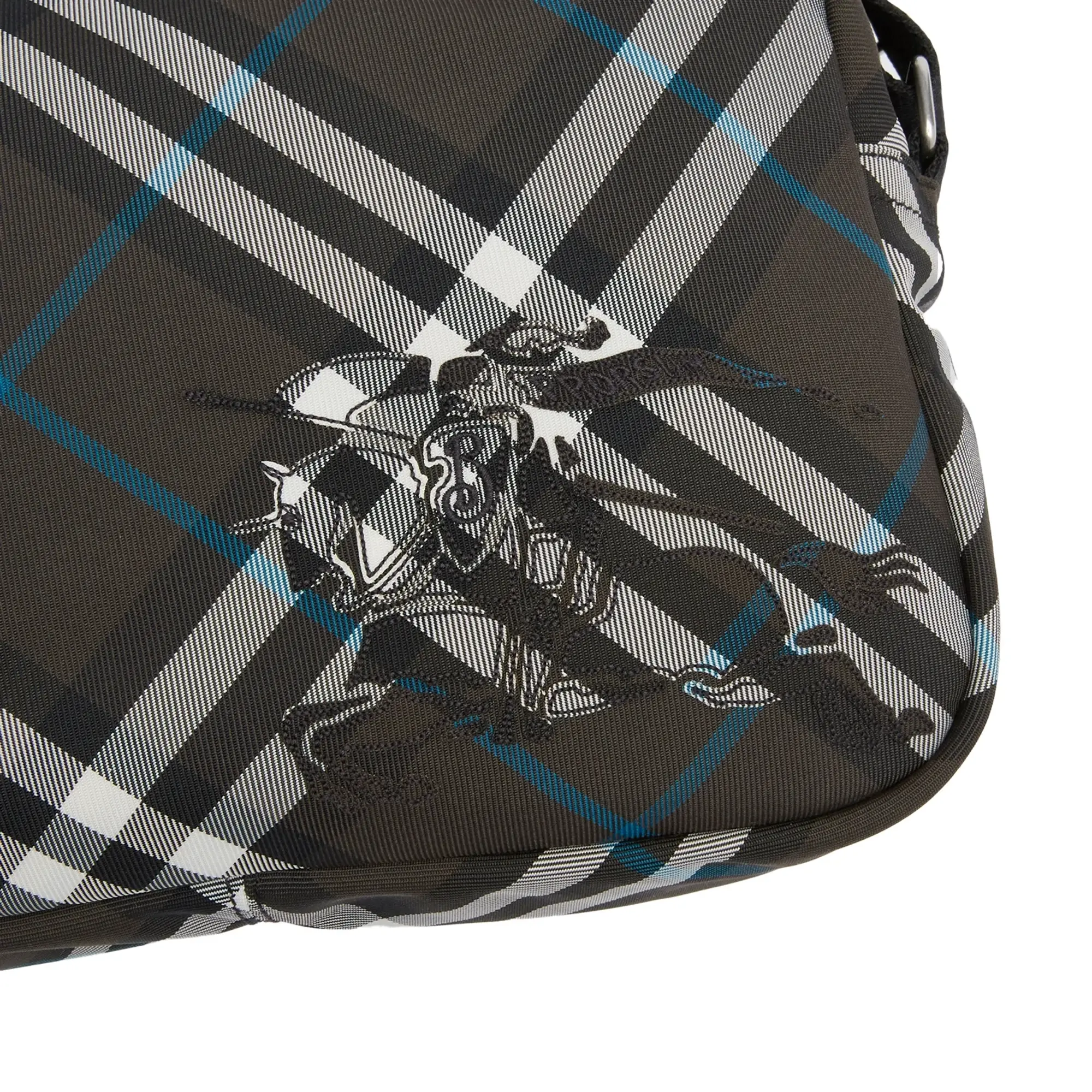 Burberry Men's Essential Check Cross Body Bag Snug
