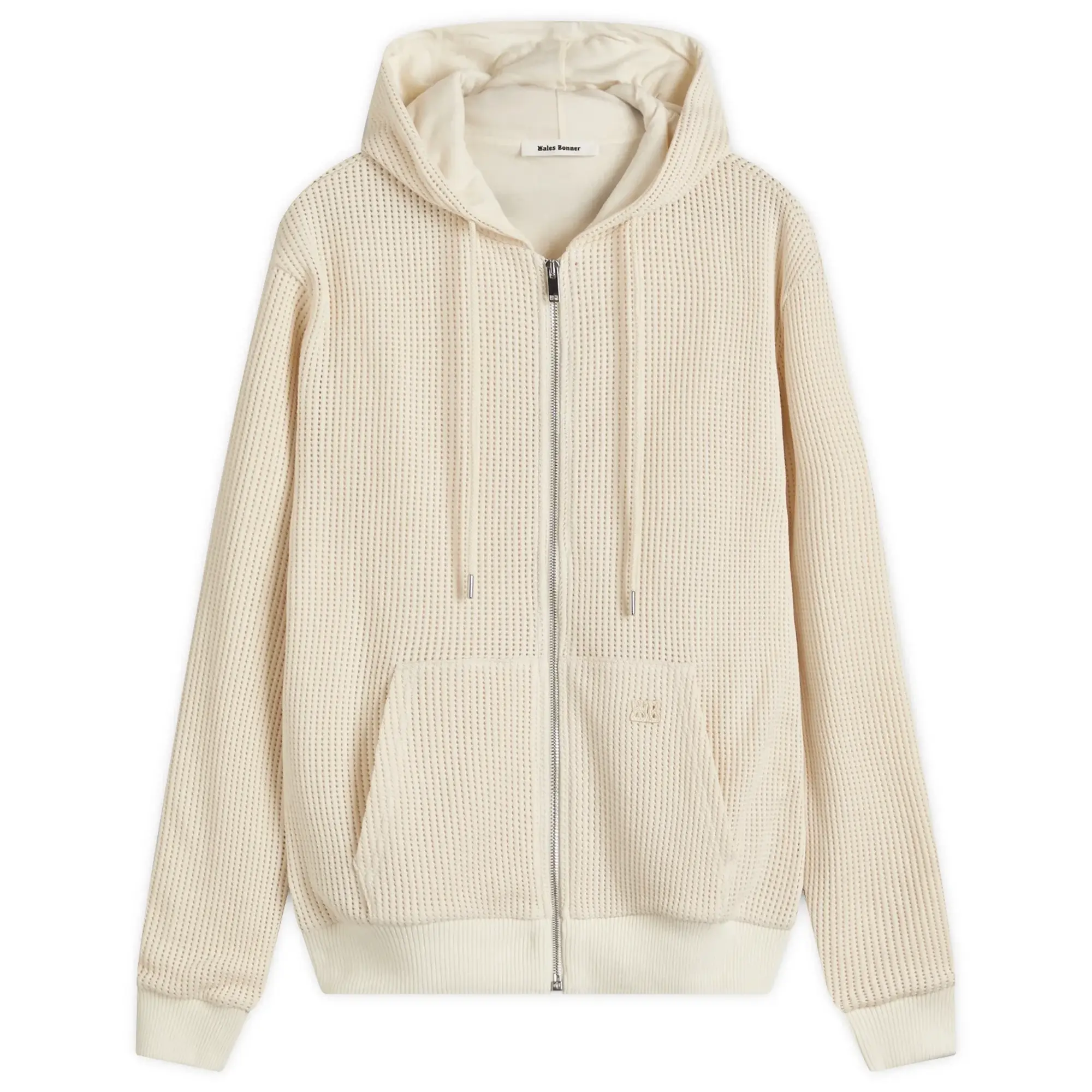 Wales Bonner Women's Stereo Hoodie Ivory