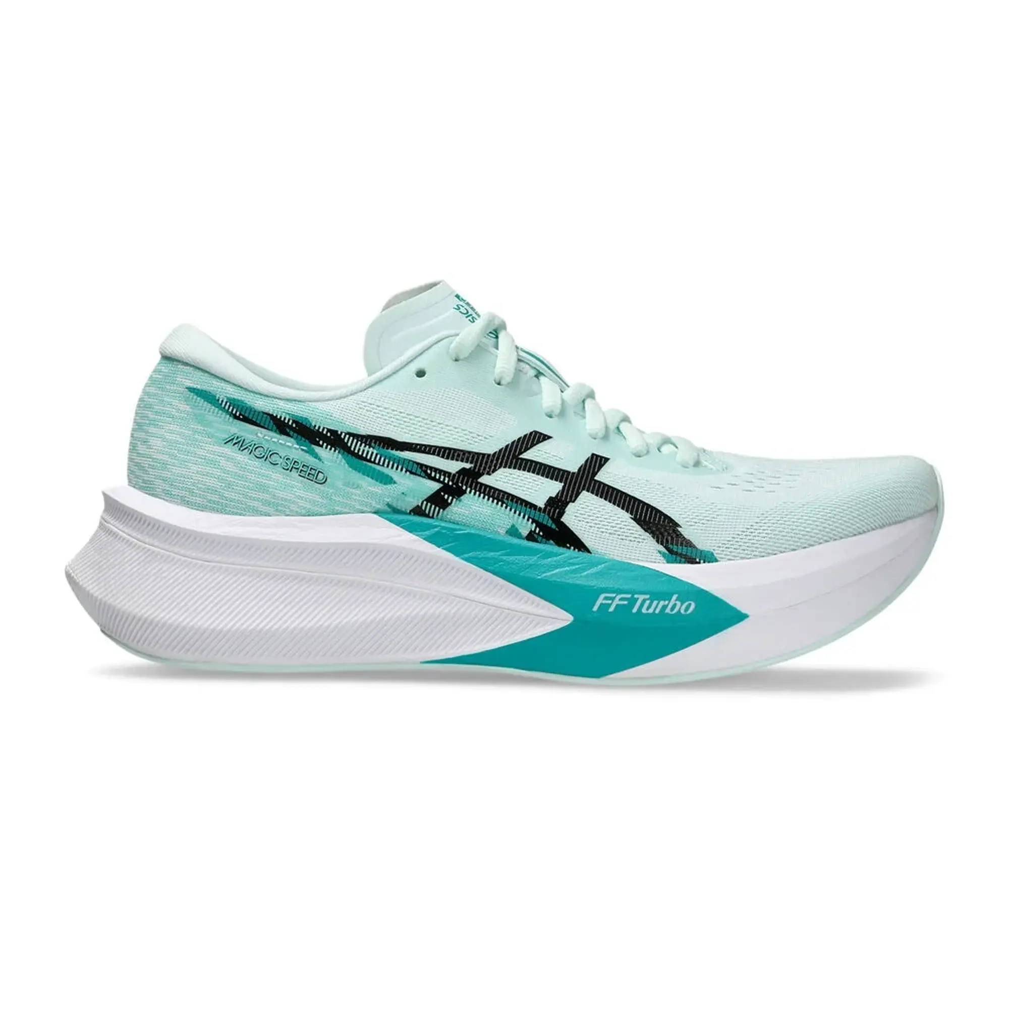 ASICS Magic Speed 4 Competition Running Shoe Women - Light Blue, Black