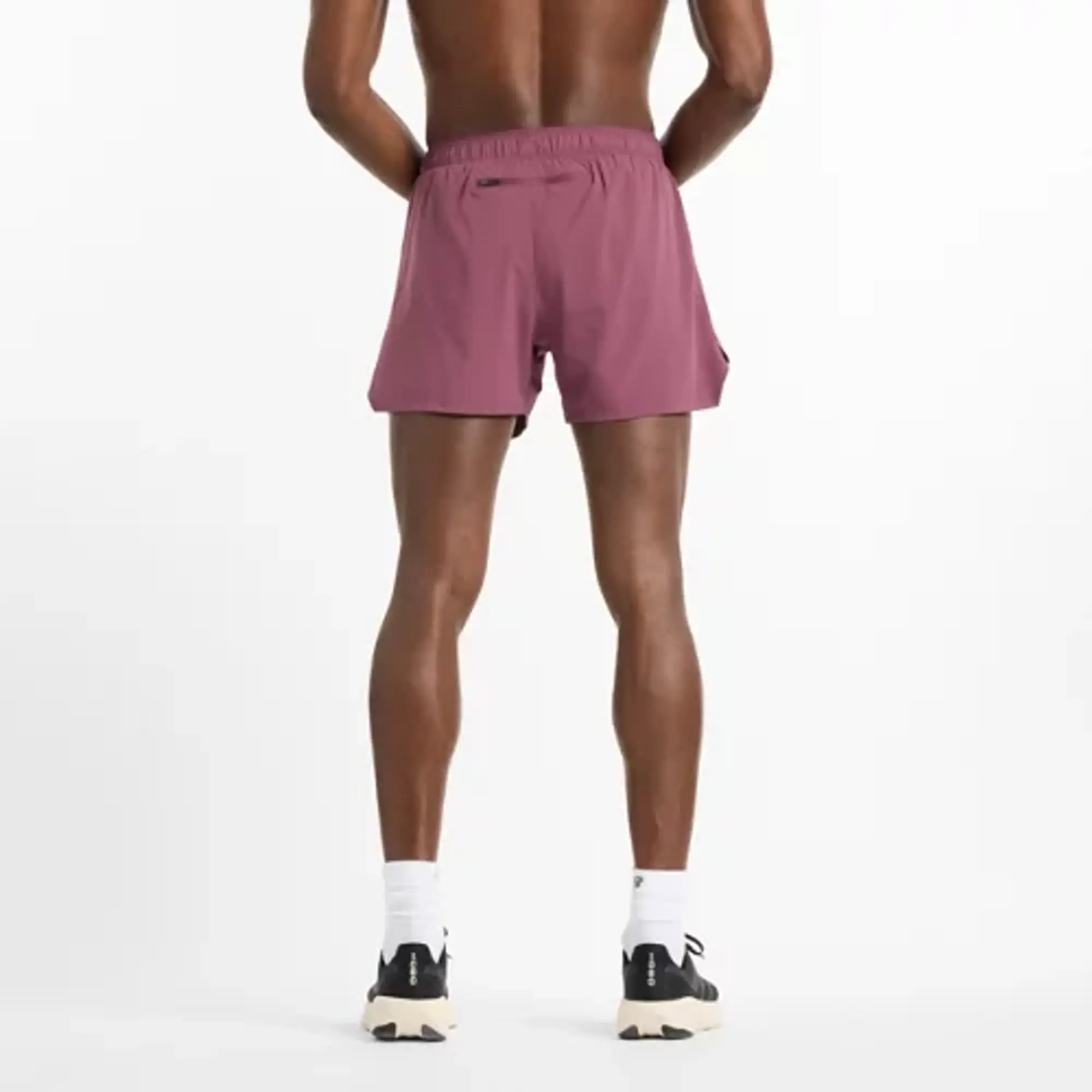 New Balance Men's London Edition RC Short 5 in Purple Polywoven
