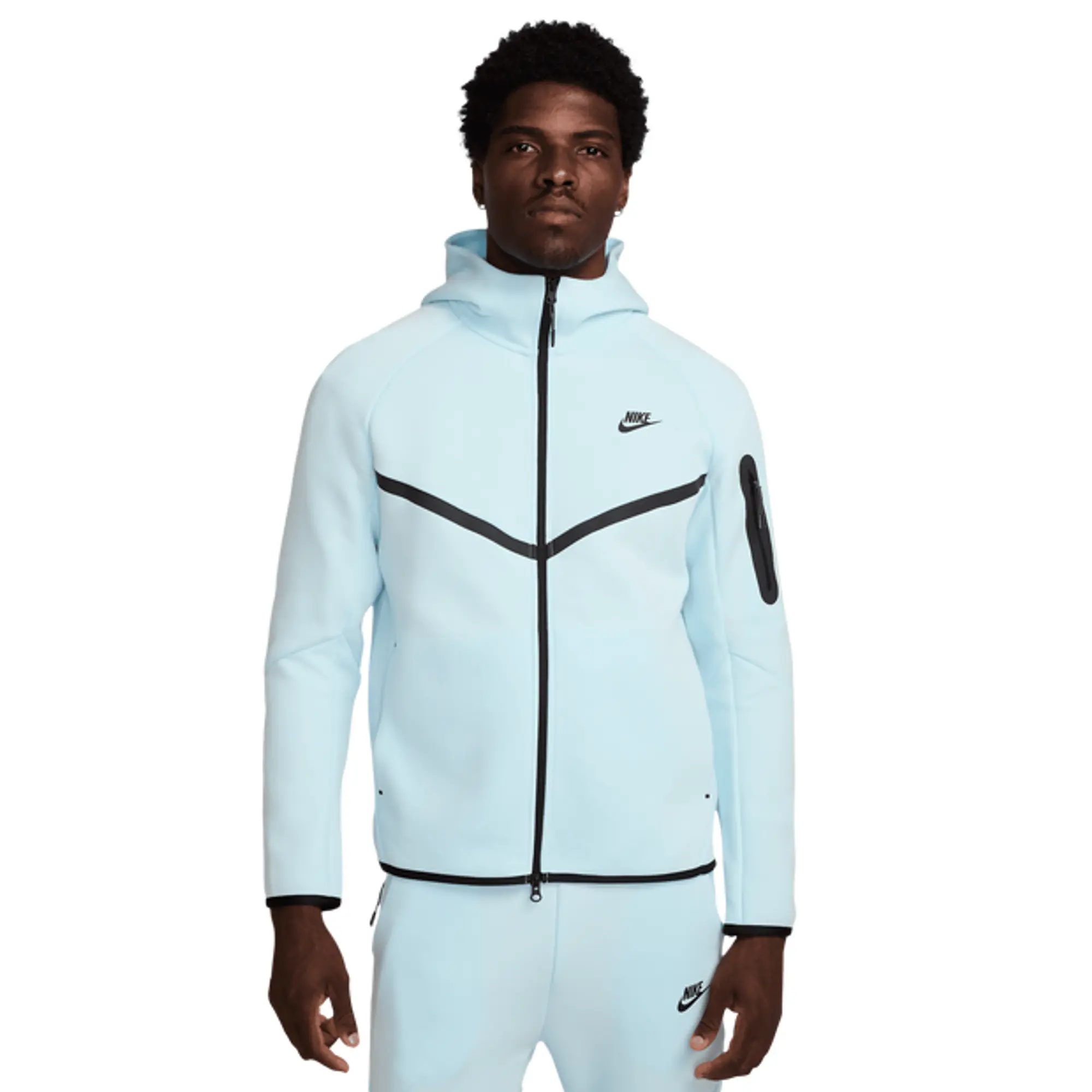 Nike Tech Fleece Men Hoodies - Blue