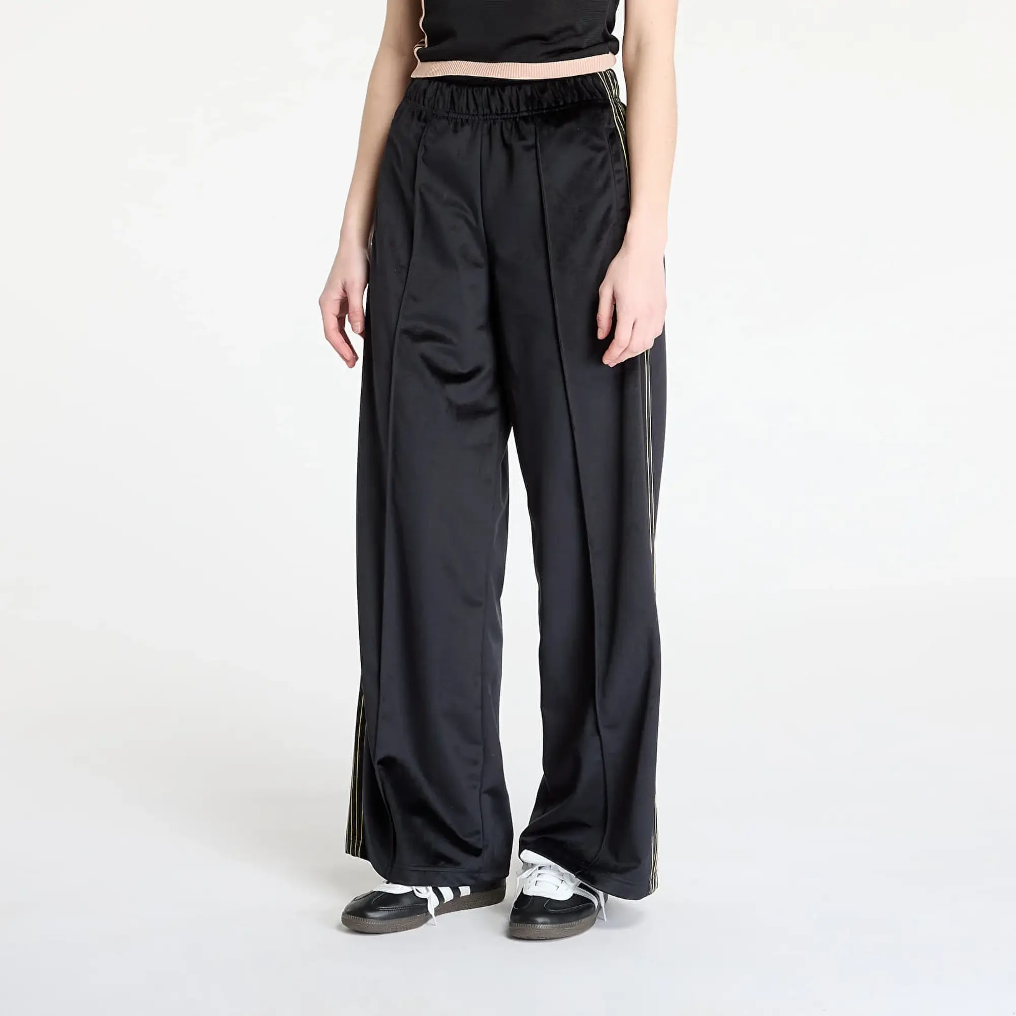 adidas Originals Pants Adidas Velour Track Pant Black/ Black Xl