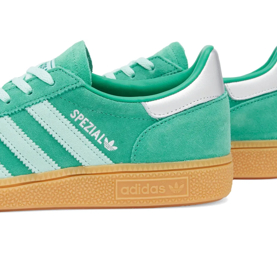 adidas gazelle silver green womens adidas Handball Spezial Shoes - Men's - Focus Olive Green / Fox Brown / Gum