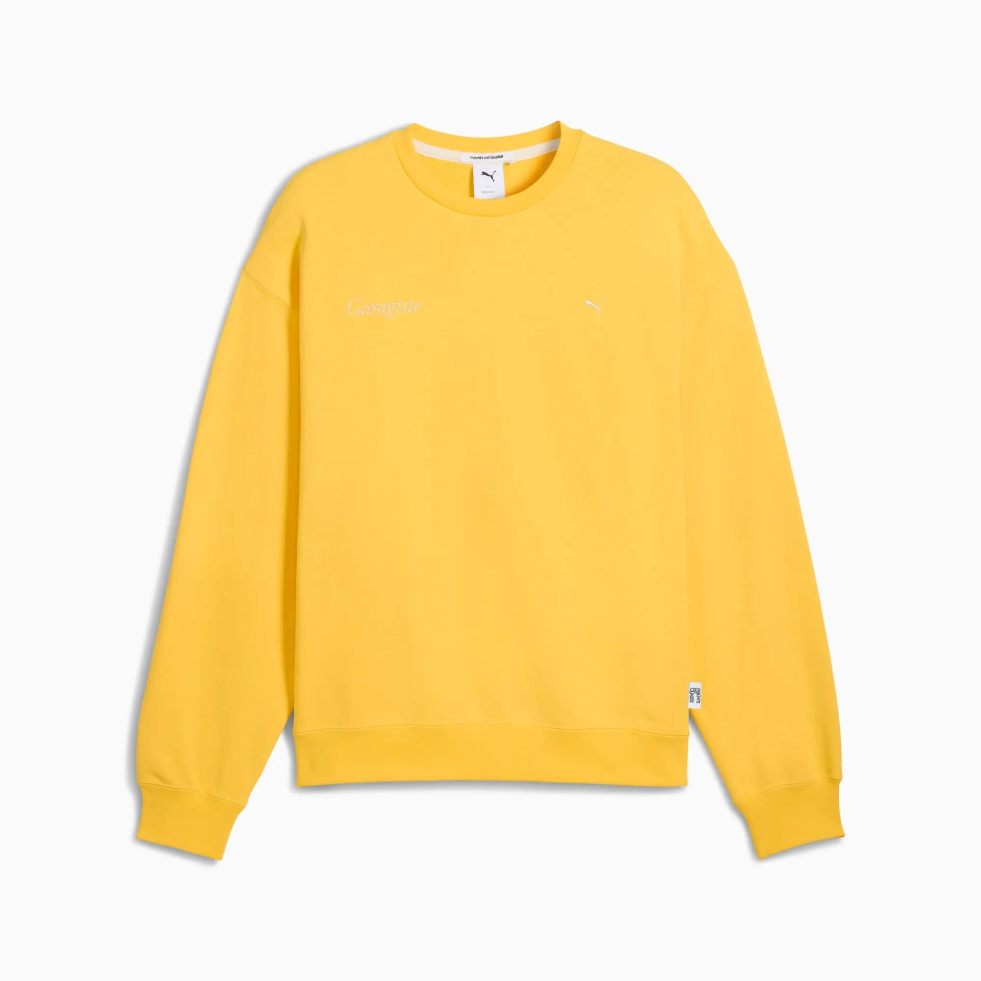 PUMA MMQ Graphic Crew Shirt Men, Sunny Yellow