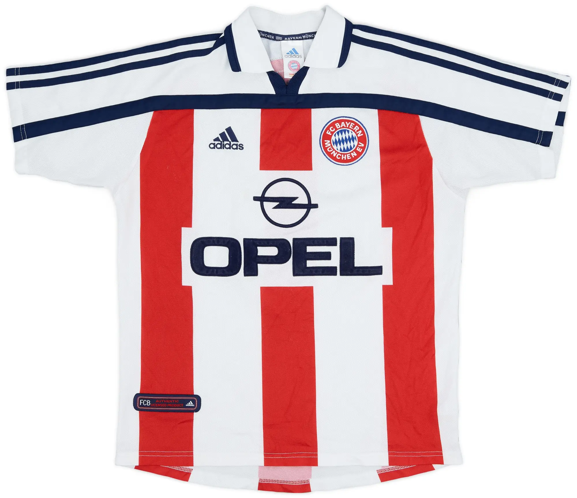 adidas 2000-01 Bayern Munich Away Shirt - 9/10 - (XL.Boys)