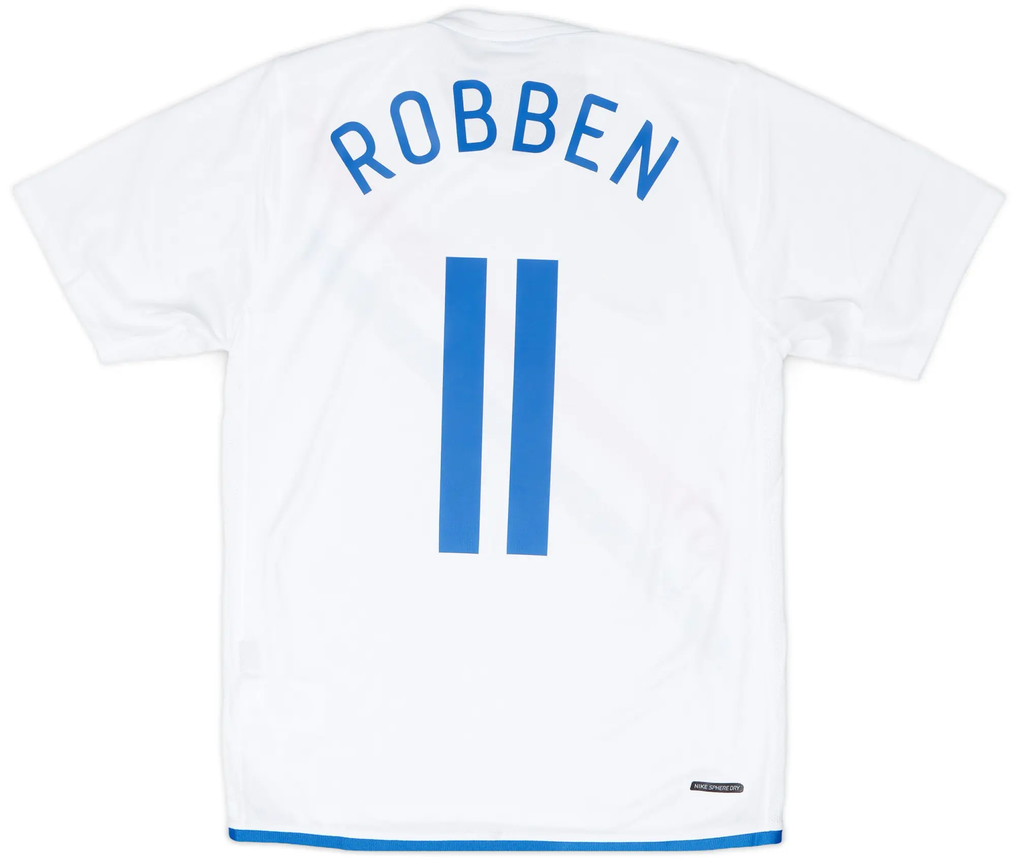 Nike 2006-08 Netherlands Away Shirt Robben #11 (S)