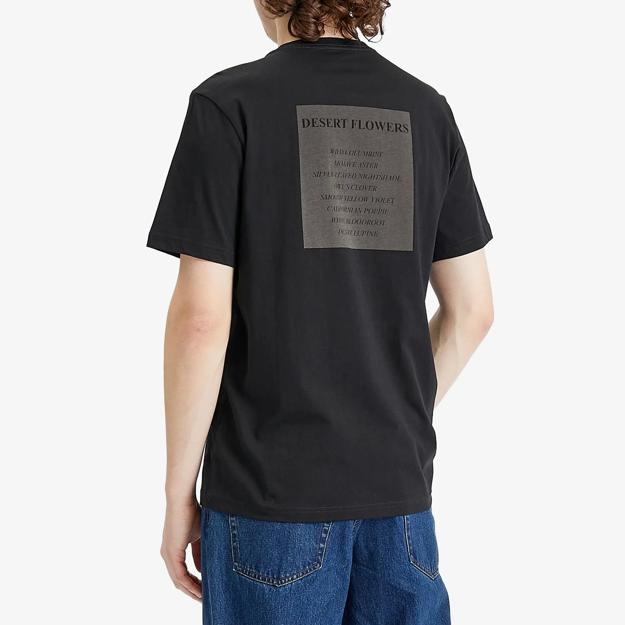 Paul Smith Men's Desert Flowers T-Shirt Black