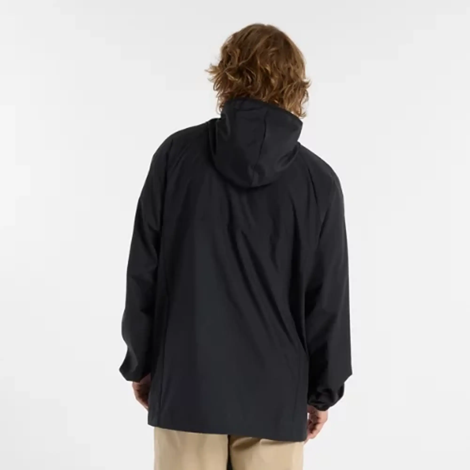 New Balance Men's Athletics Packable Jacket in Black Polyester
