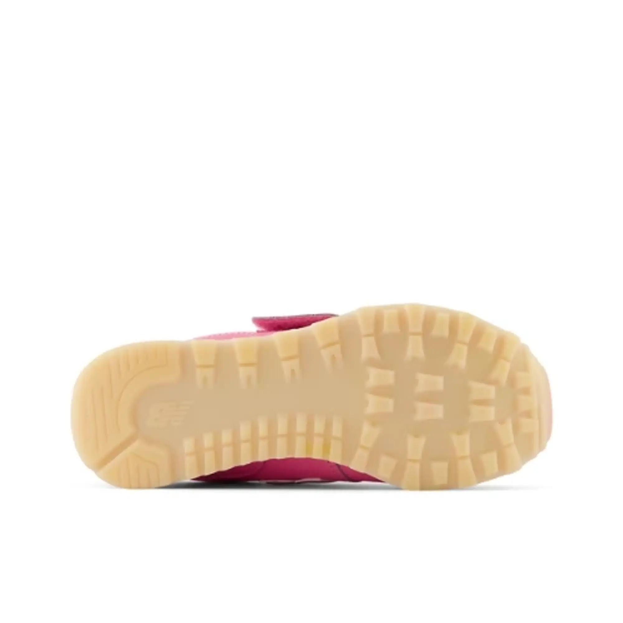 New Balance Kids' 574 HOOK & LOOP in Pink/Orange Synthetic