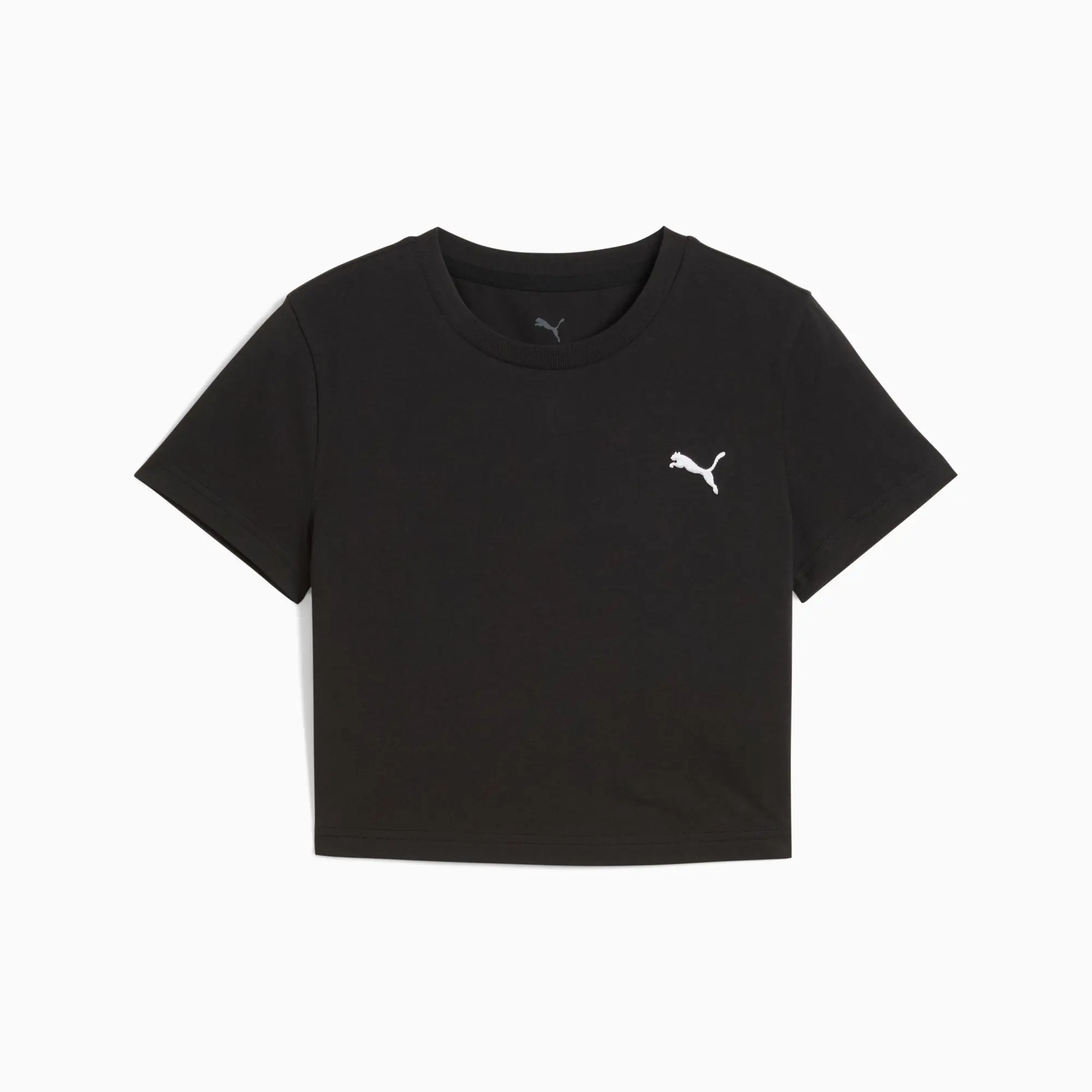 PUMA Wardrobe Essentials Baby T-Shirt Youth, Black