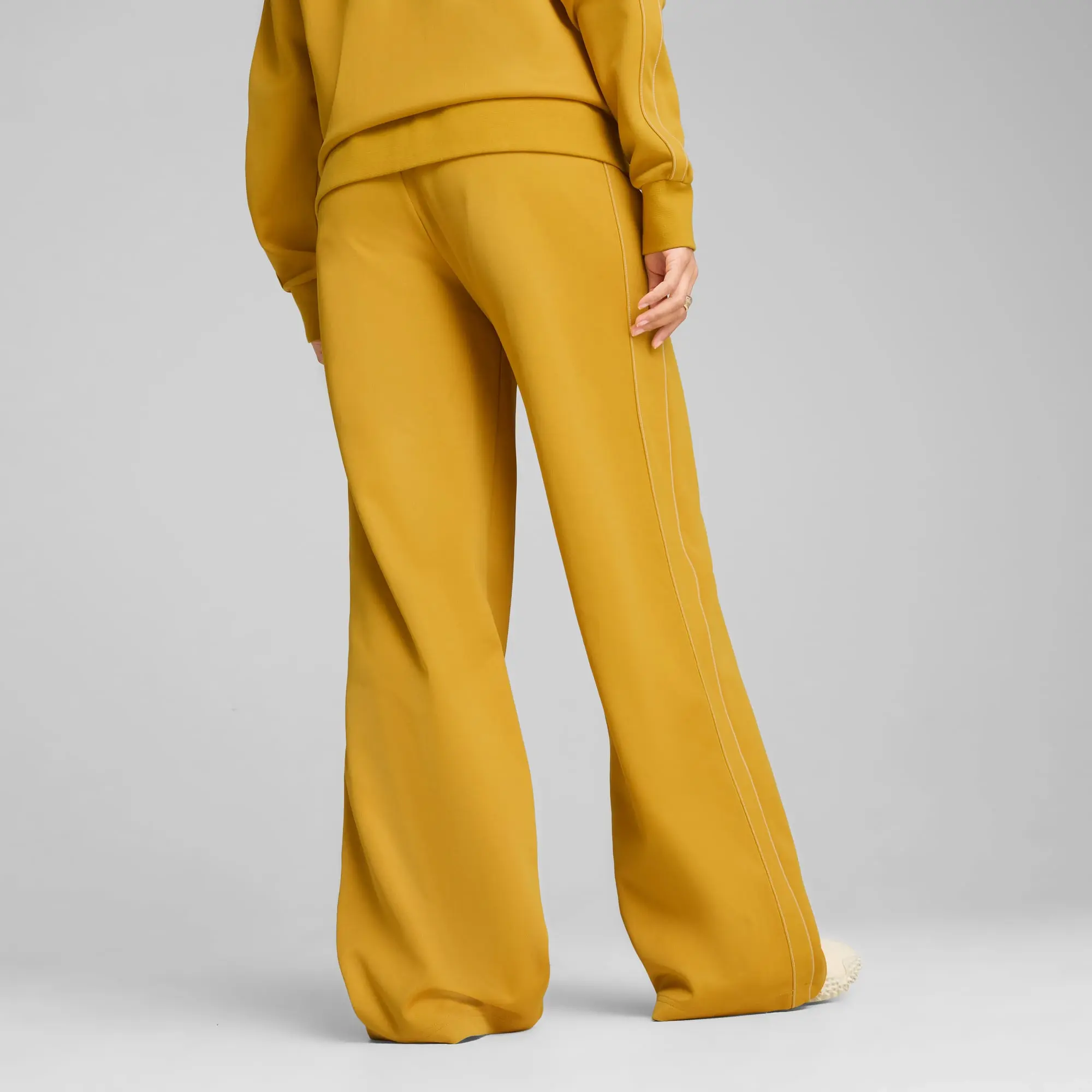 PUMA T7 Track Pants Women, Archive Gold
