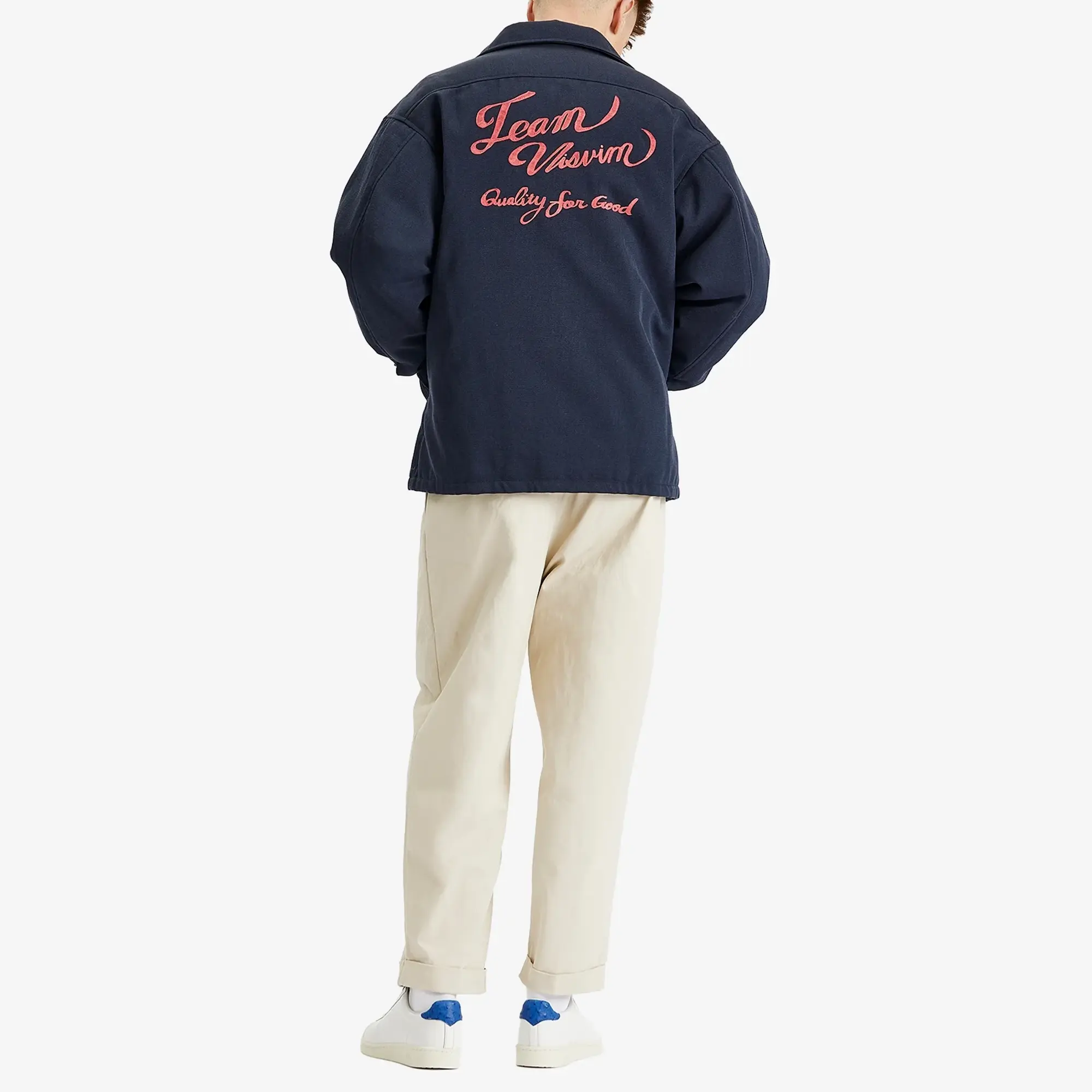 Visvim Men's Westwood Down Team Jacket Navy