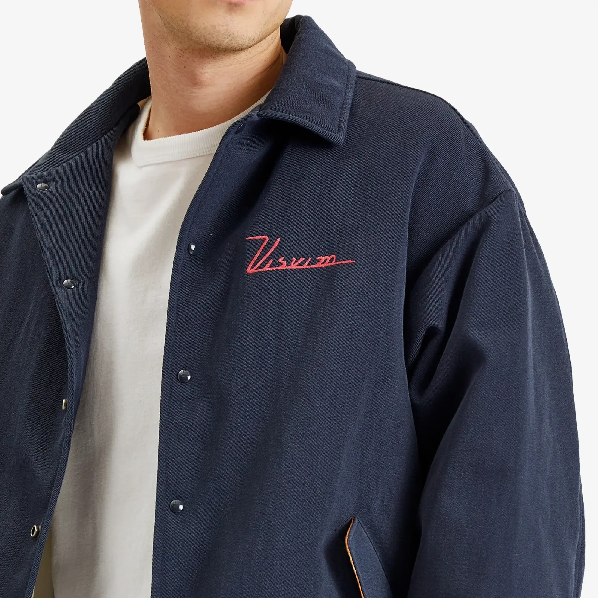 Visvim Men's Westwood Down Team Jacket Navy
