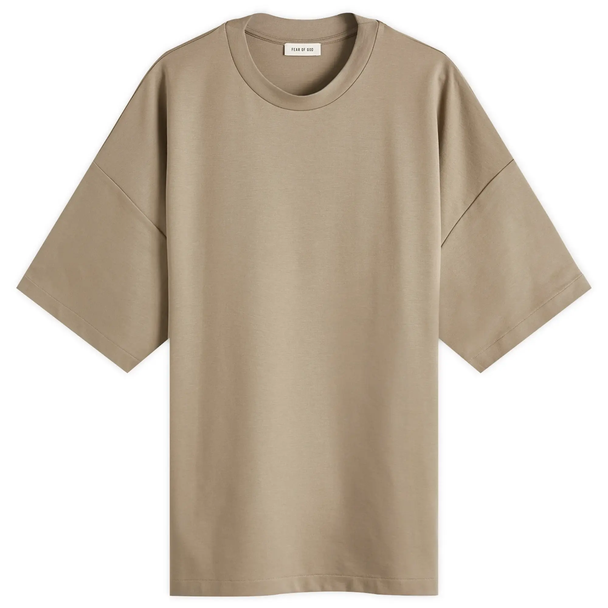 Fear Of God Men's Short Sleeve T-Shirt Dusty Beige