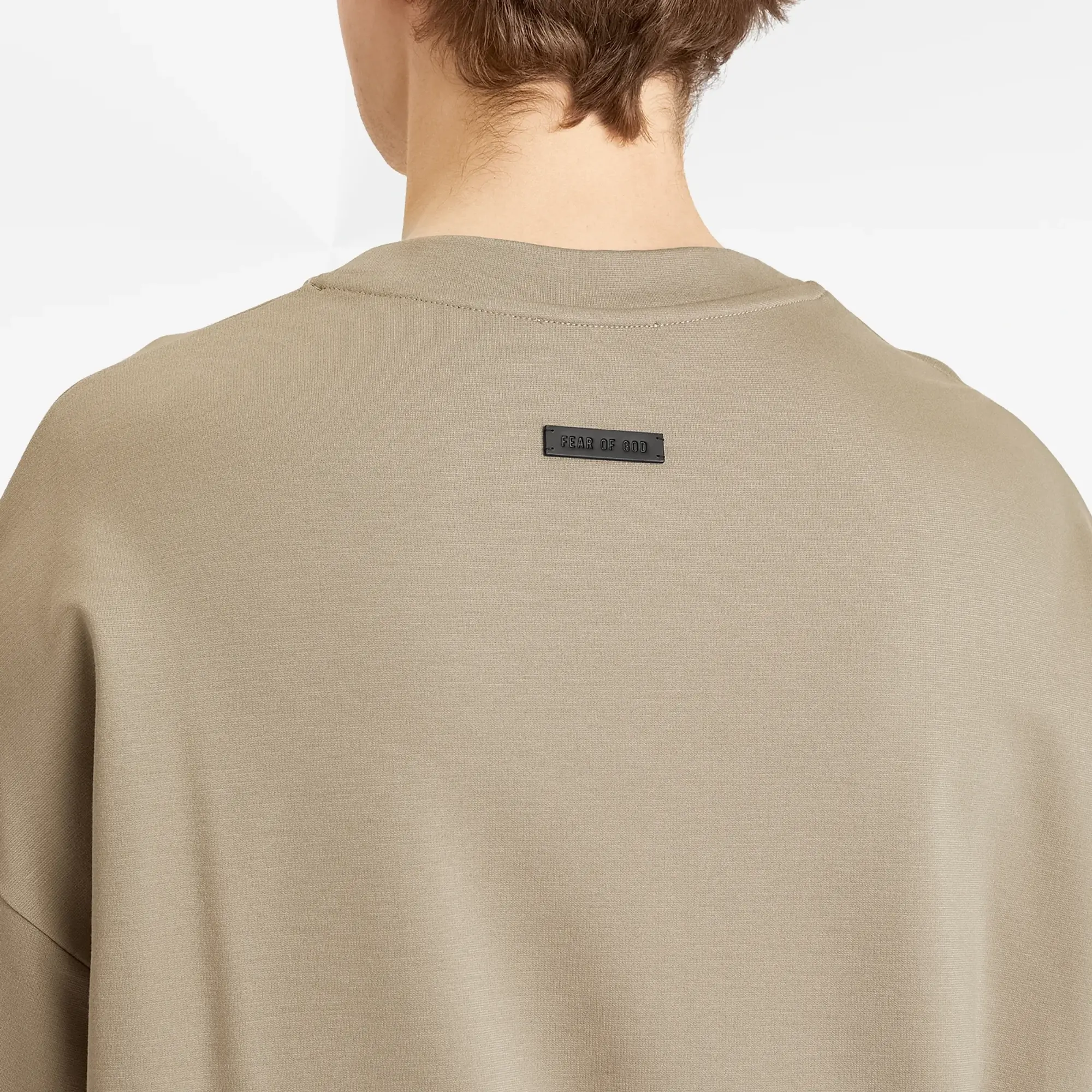 Fear Of God Men's Short Sleeve T-Shirt Dusty Beige