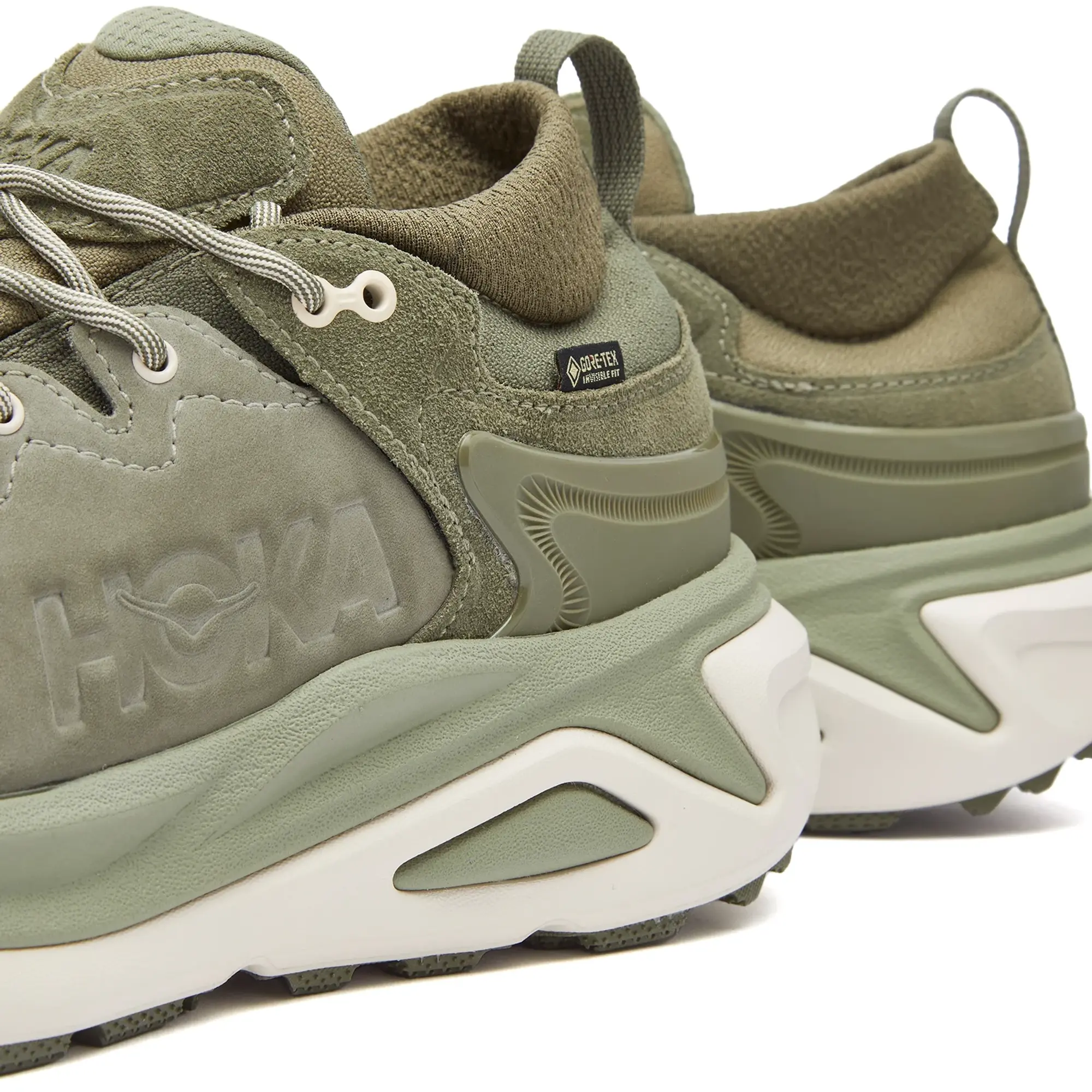 HOKA ONE ONE Men's M Kaha 3 Low Gtx Sneaker Eucalyptus/Birch
