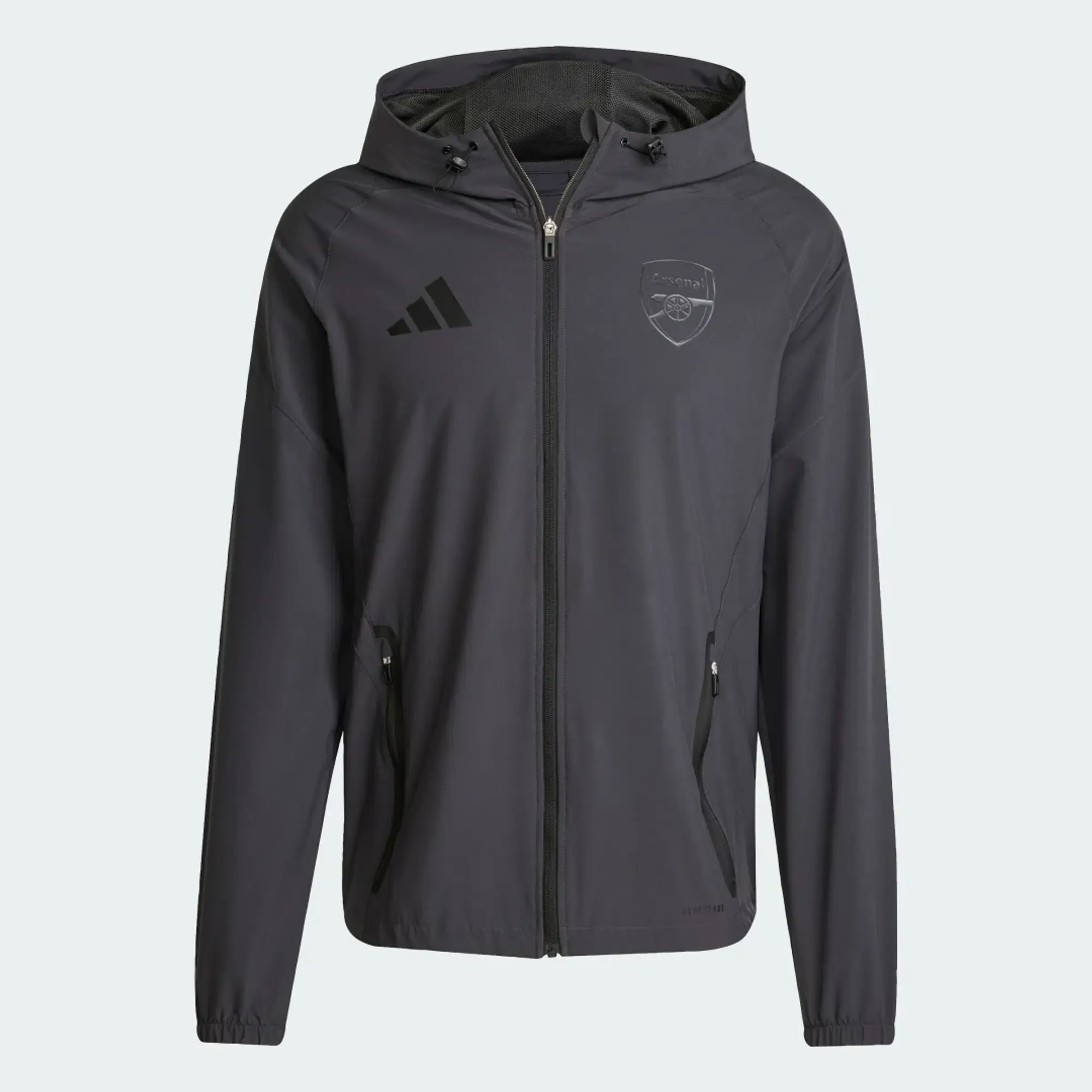 adidas Arsenal FC Tiro 25 Vis Tech Jacket - Grey - Mens
