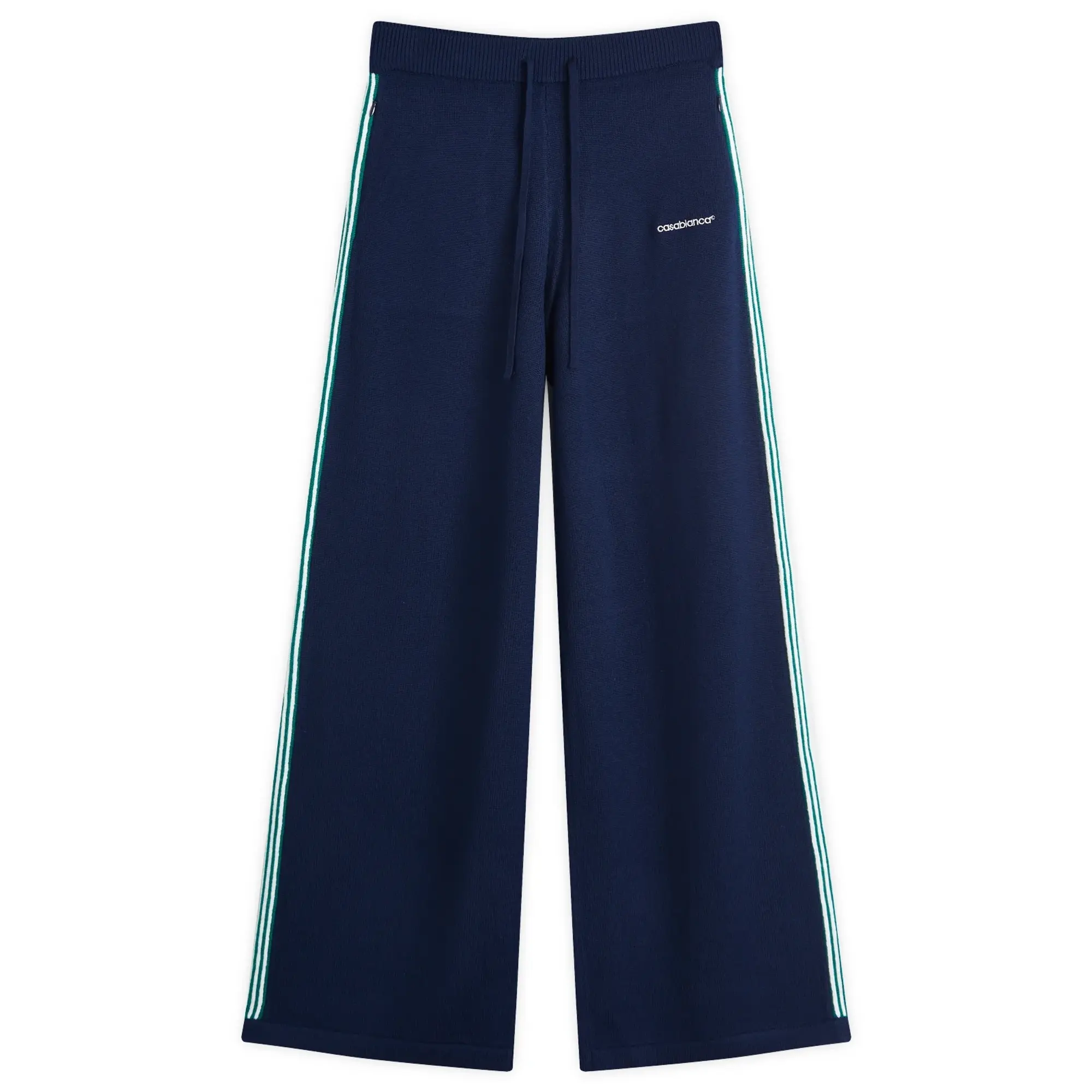 Casablanca Women's Tennis Trousers Navy/Green