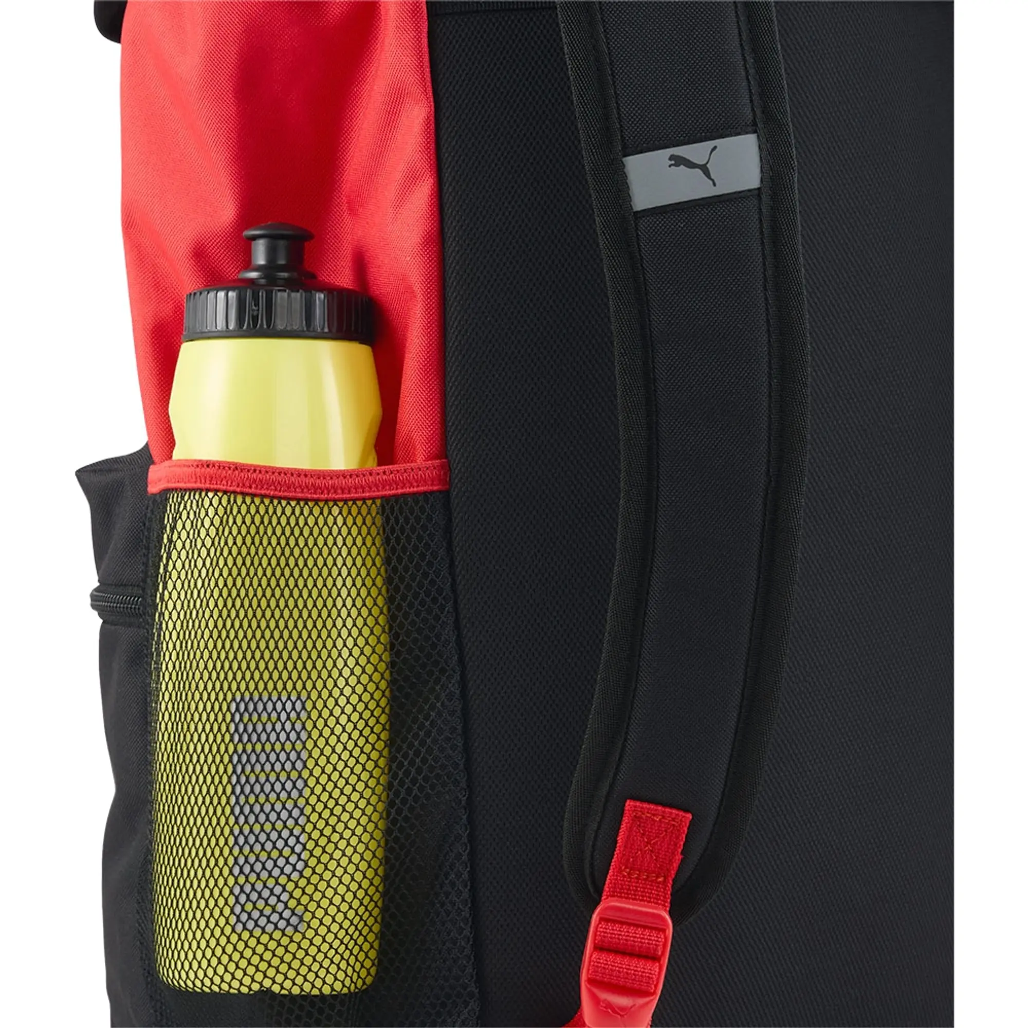 Puma Milan Backpack Ftblarchive - ['Black', 'Red']