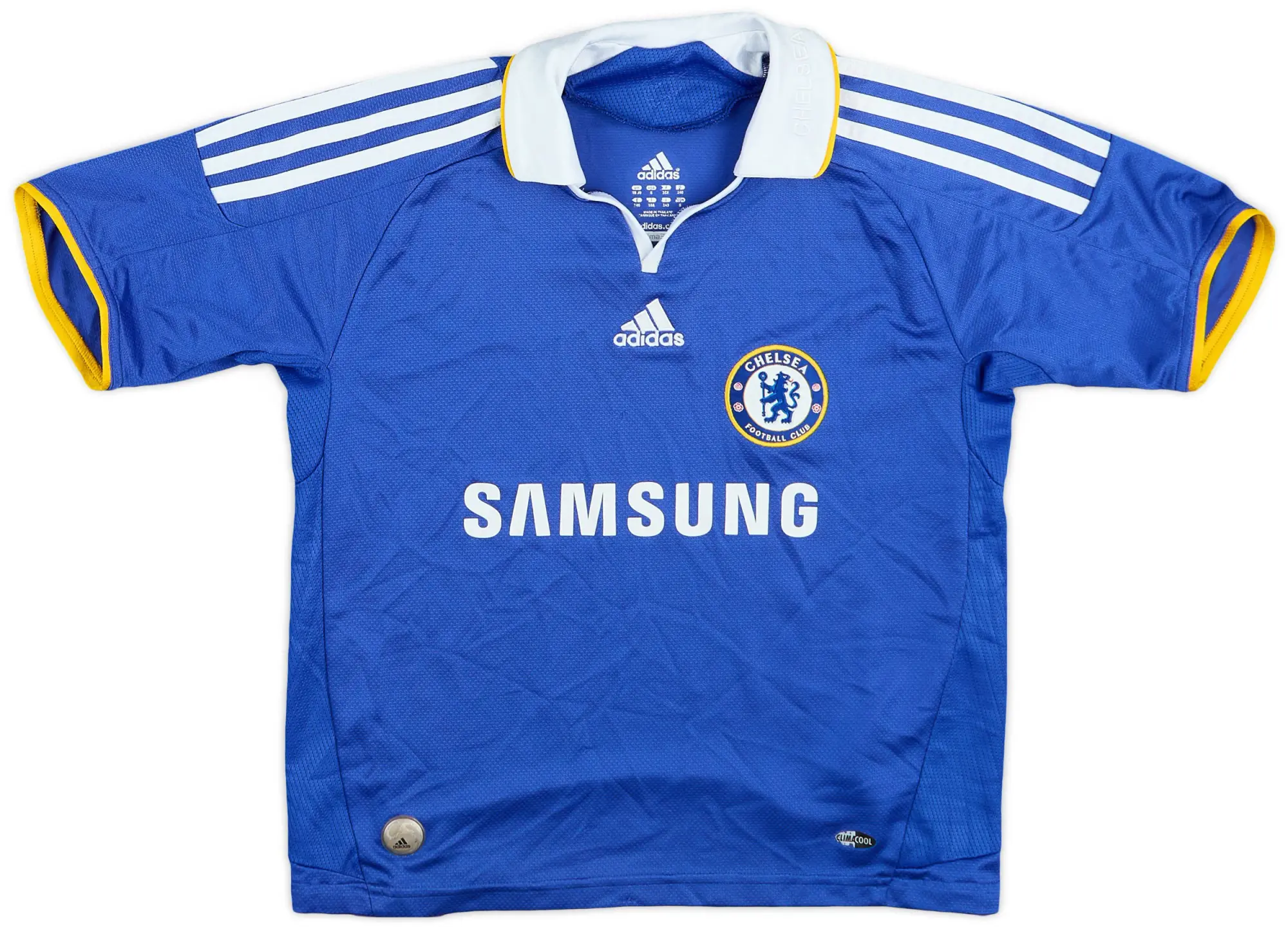 adidas 2008-09 Chelsea Home Shirt - 9/10 - (S.Boys)