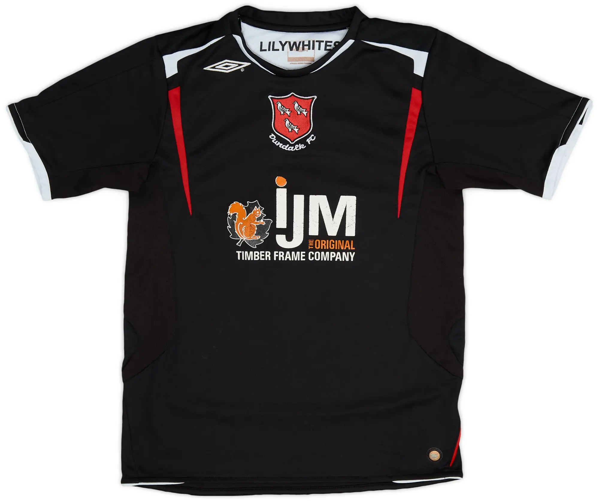 Umbro 2007-08 Dundalk Away Shirt - 7/10 - (XL.Boys)