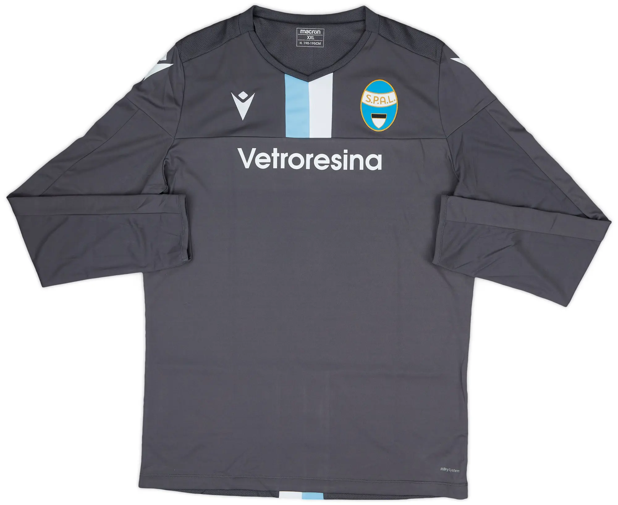 2019-20 SPAL Macron Training L/S Shirt - 10/10 - (XXL)