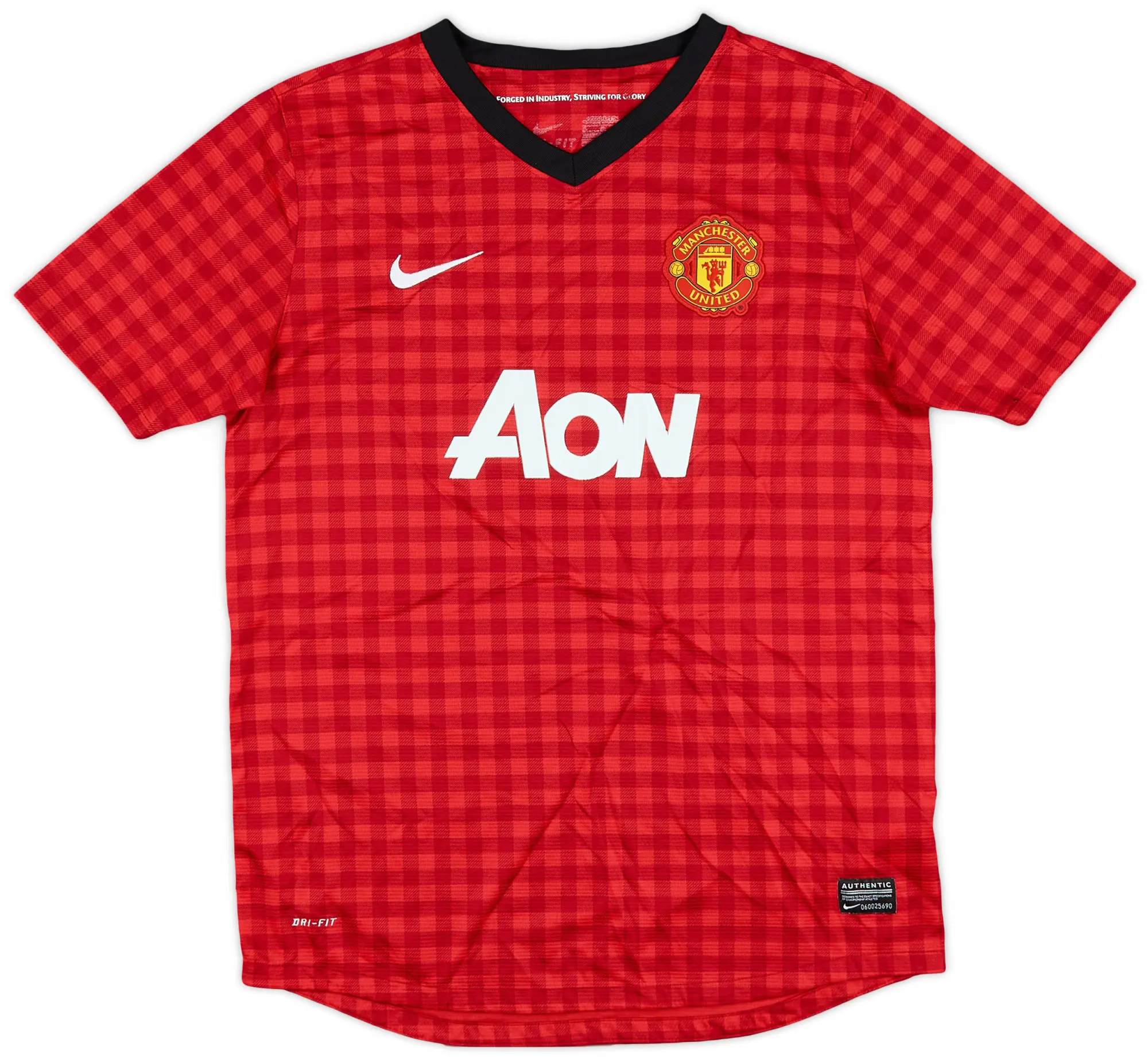 Nike 2012-13 Manchester United Home Shirt - 5/10 - (XL.Boys)