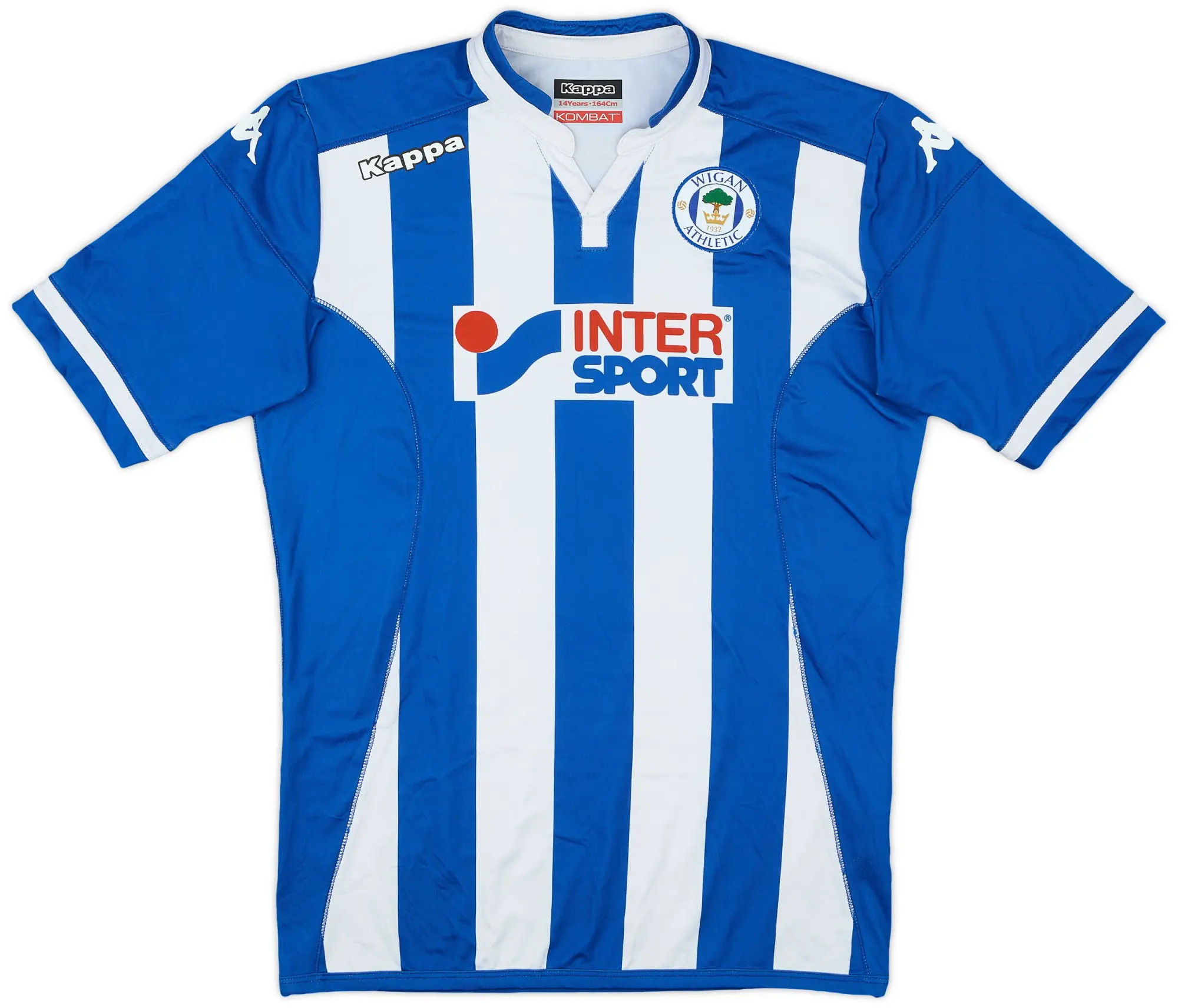 Kappa 2015-16 Wigan Athletic Home Shirt - 7/10 - (XL.Boys)