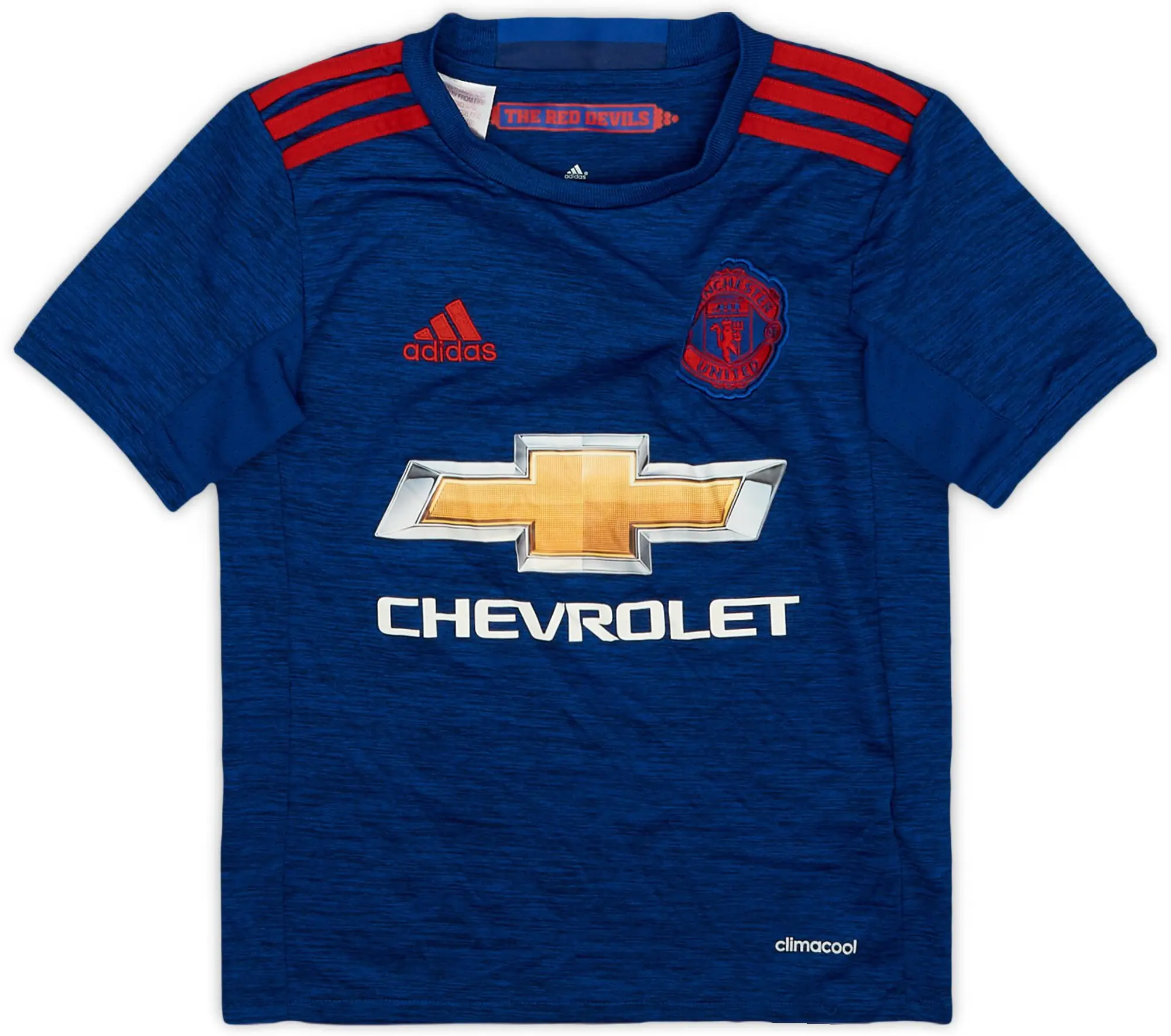 adidas 2016-17 Manchester United Away Shirt - 7/10 - (S.Boys)