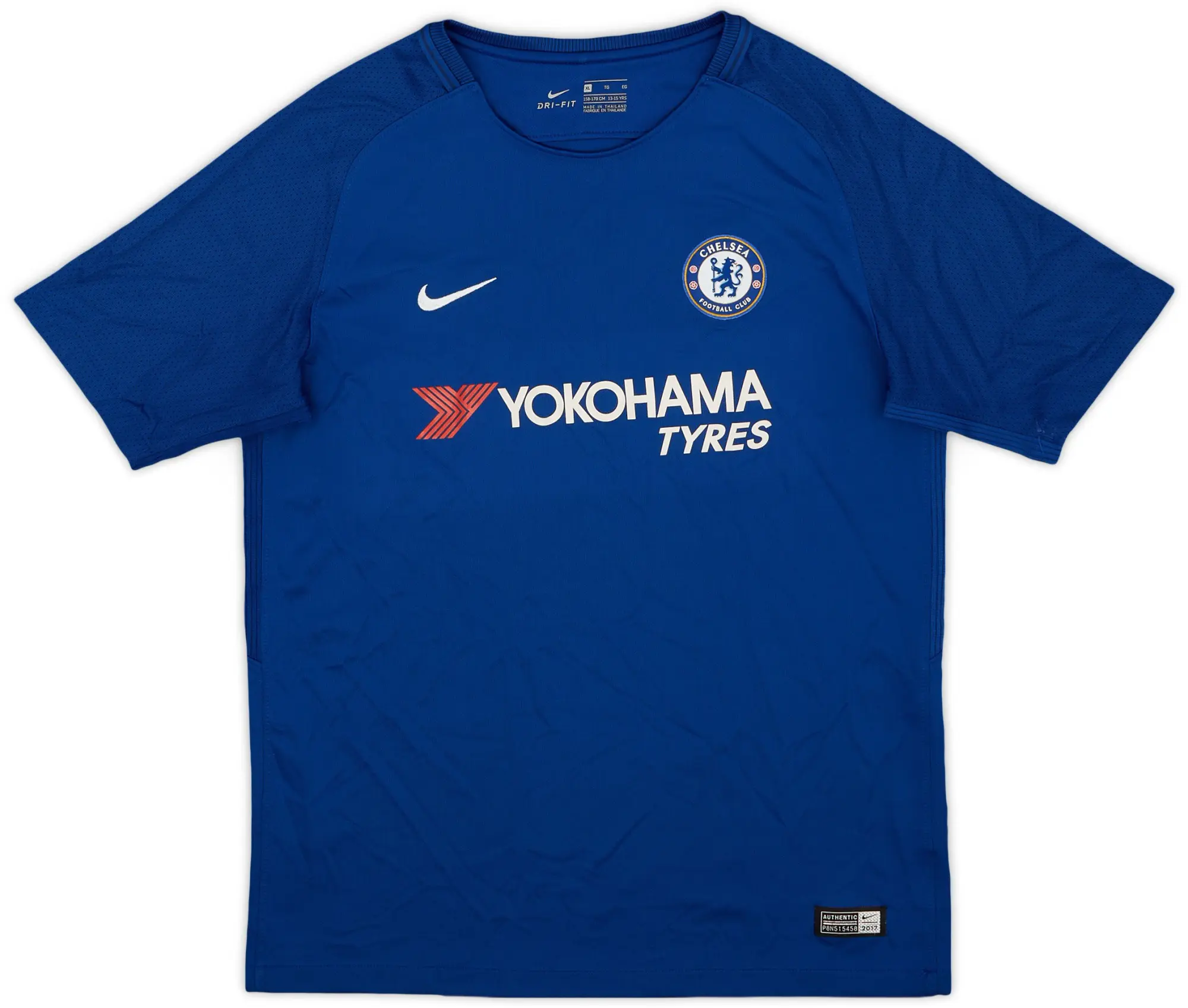 adidas 2017-18 Chelsea Home Shirt - 9/10 - (XL.Boys)