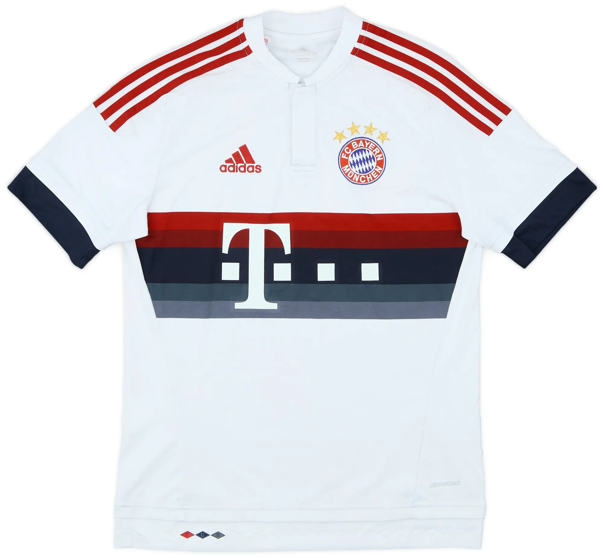 adidas 2015-16 Bayern Munich Away Shirt - 8/10 - (XL.Boys)