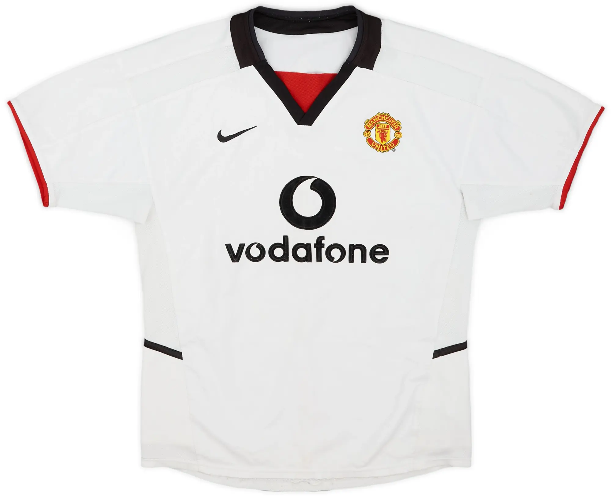 Nike 2002-03 Manchester United Away Shirt - 6/10 - (L.Boys)