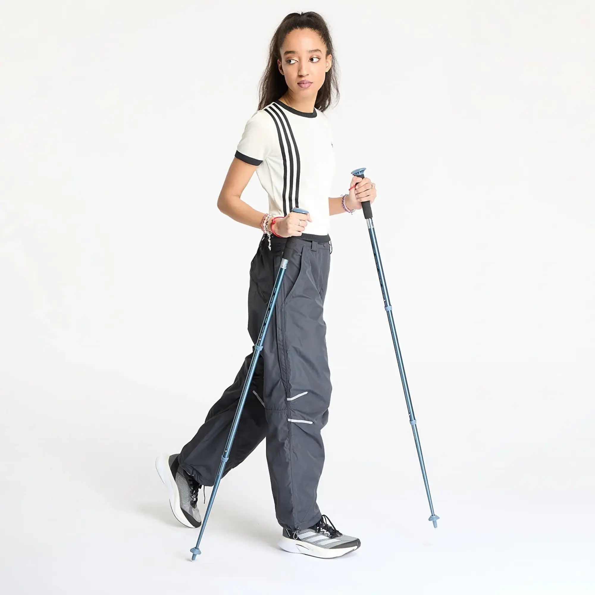 Pants Adidas X Stella Mccartney Woven Trackpants Black/ Utility Black L