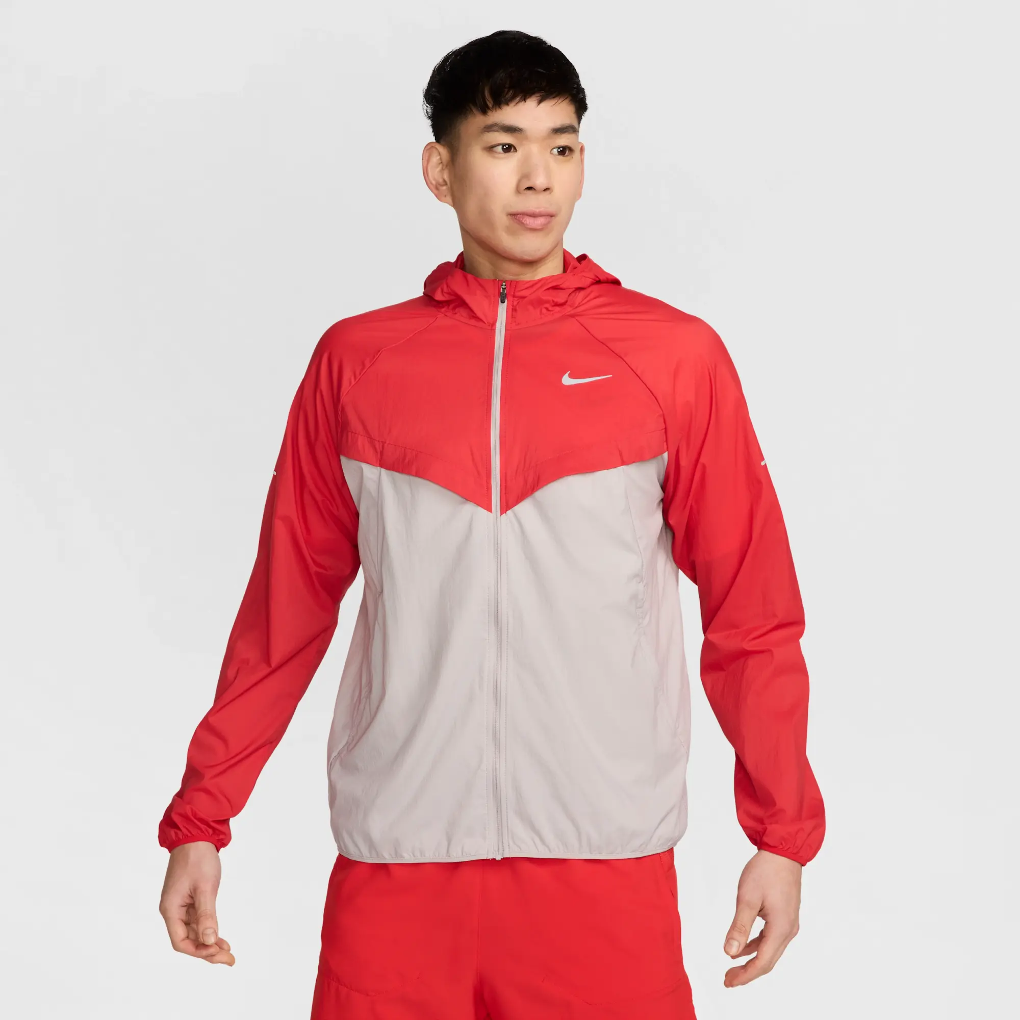 Nike Packable Windrunner Jacket - University Red - Mens