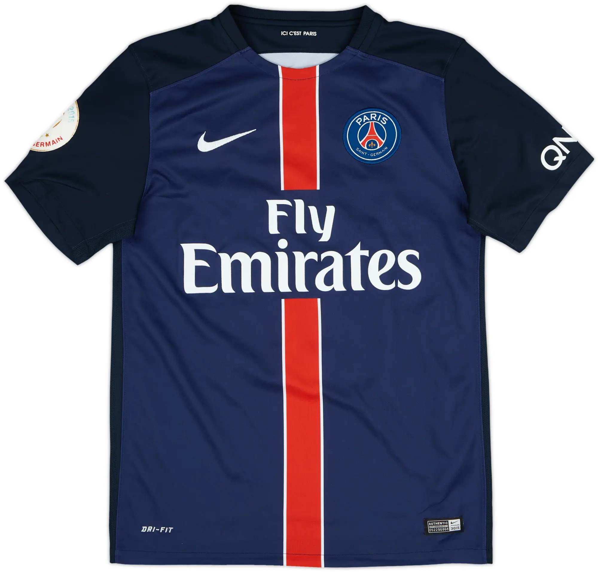 Nike 2015-16 Paris Saint-Germain Home Shirt Ibrahimovic #10 - 9/10 - (L)