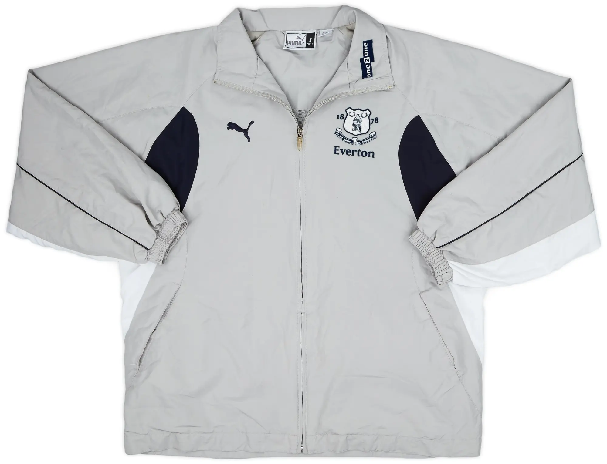 2000-02 Everton Puma Track Jacket - 8/10 - (S)