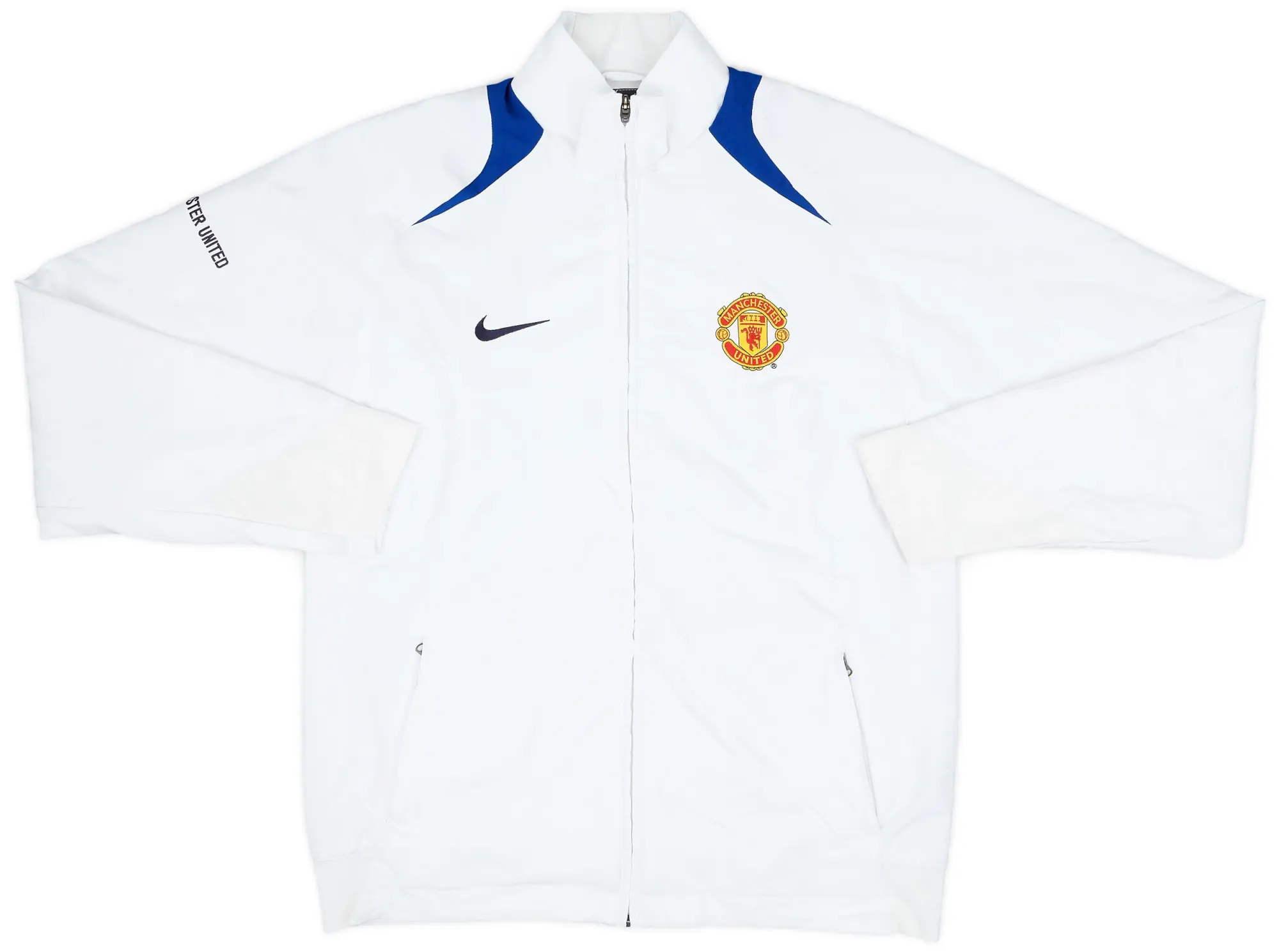 2005-06 Manchester United Nike Track Jacket - 9/10 - (M)