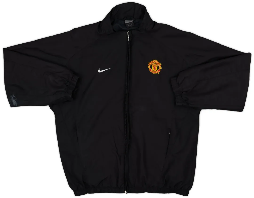 2004-05 Manchester United Nike Track Jacket - 6/10 - (L) | MUNJ04