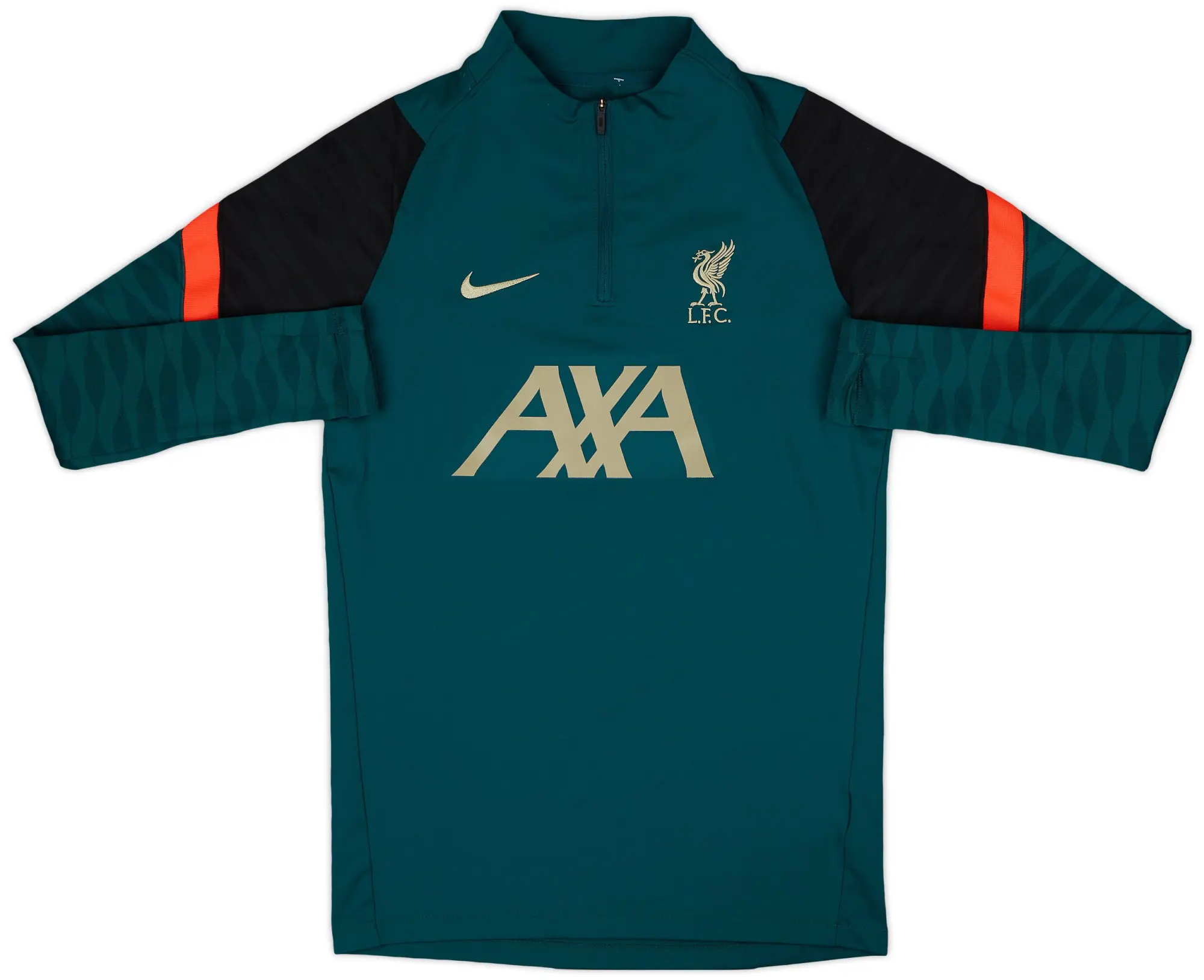 2022-23 Liverpool Nike 1/4 Zip Drill Top - 9/10 - (S)