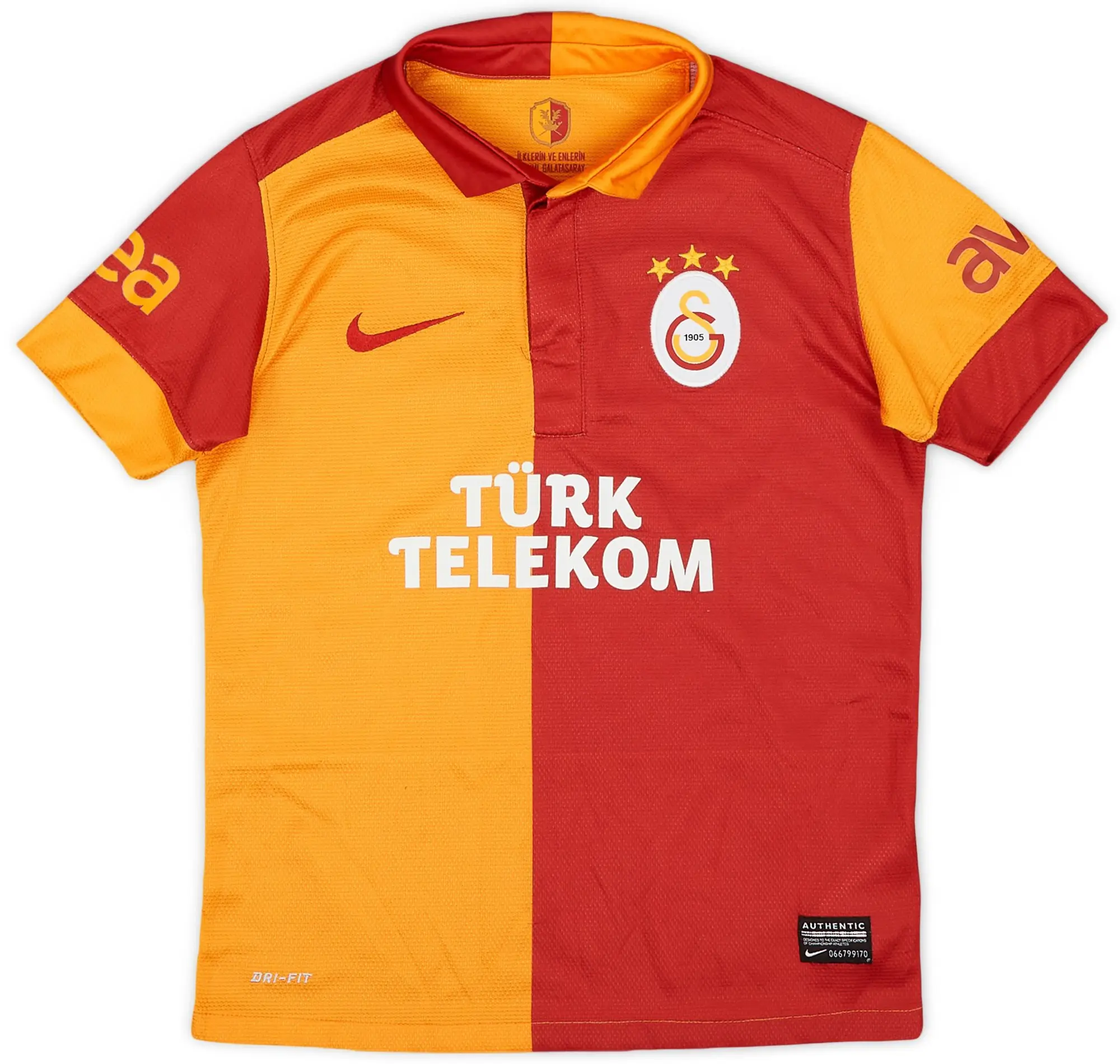 Nike 2012-13 Galatasaray Home Shirt - 8/10 - (S.Boys)