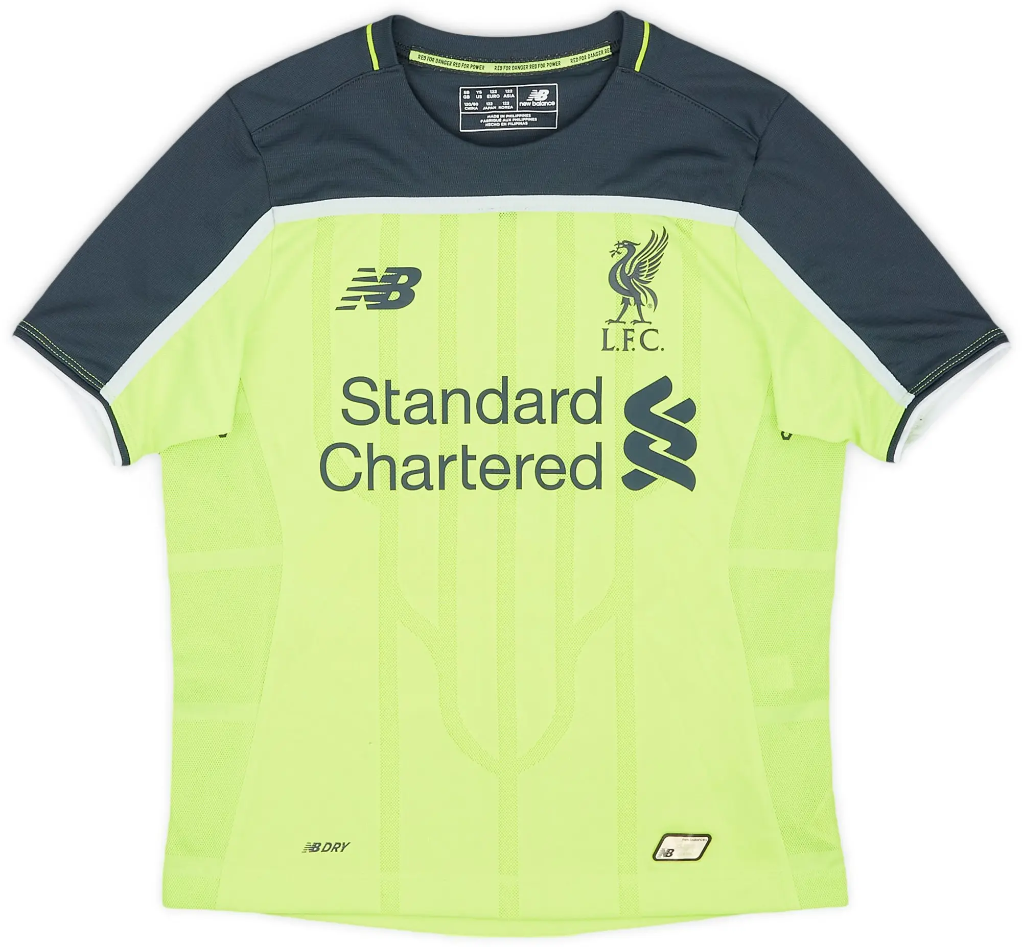 NewBalance 2016-17 Liverpool Third Shirt - 7/10 - (S.Boys)