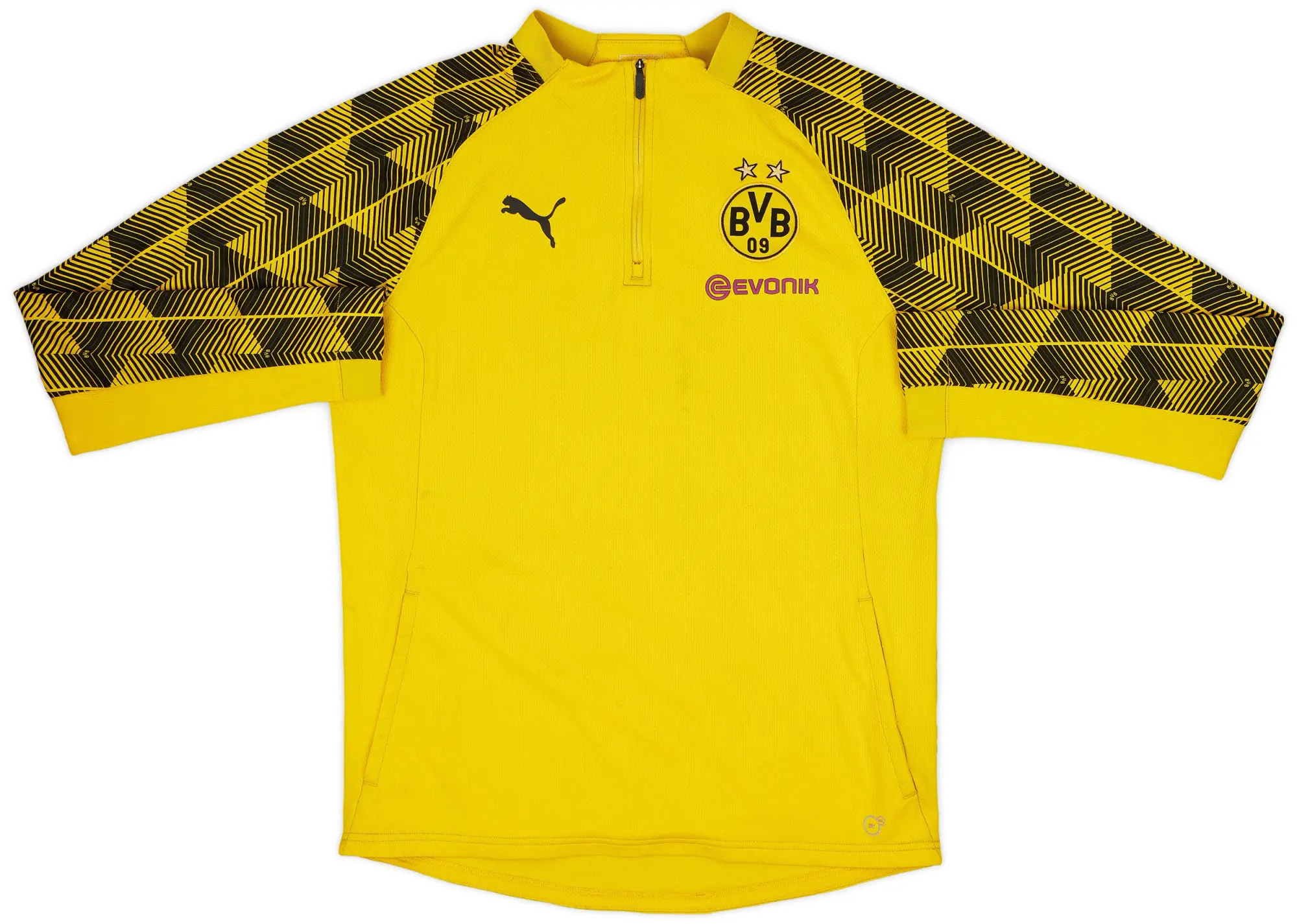 2017-18 Borussia Dortmund Puma 1/4 Zip Drill Top - 5/10 - (L)