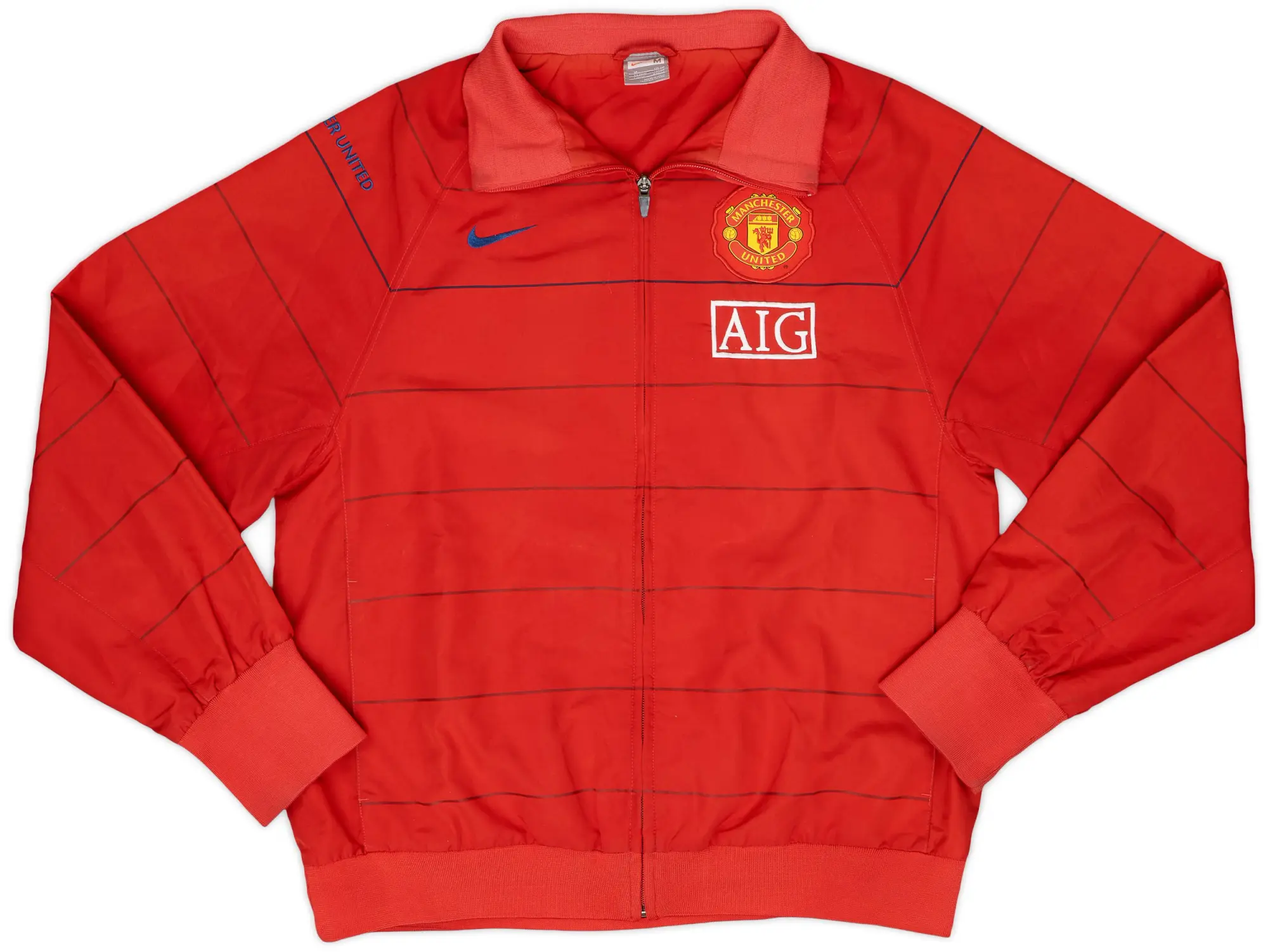 2008-09 Manchester United Nike Track Jacket - 7/10 - (M)