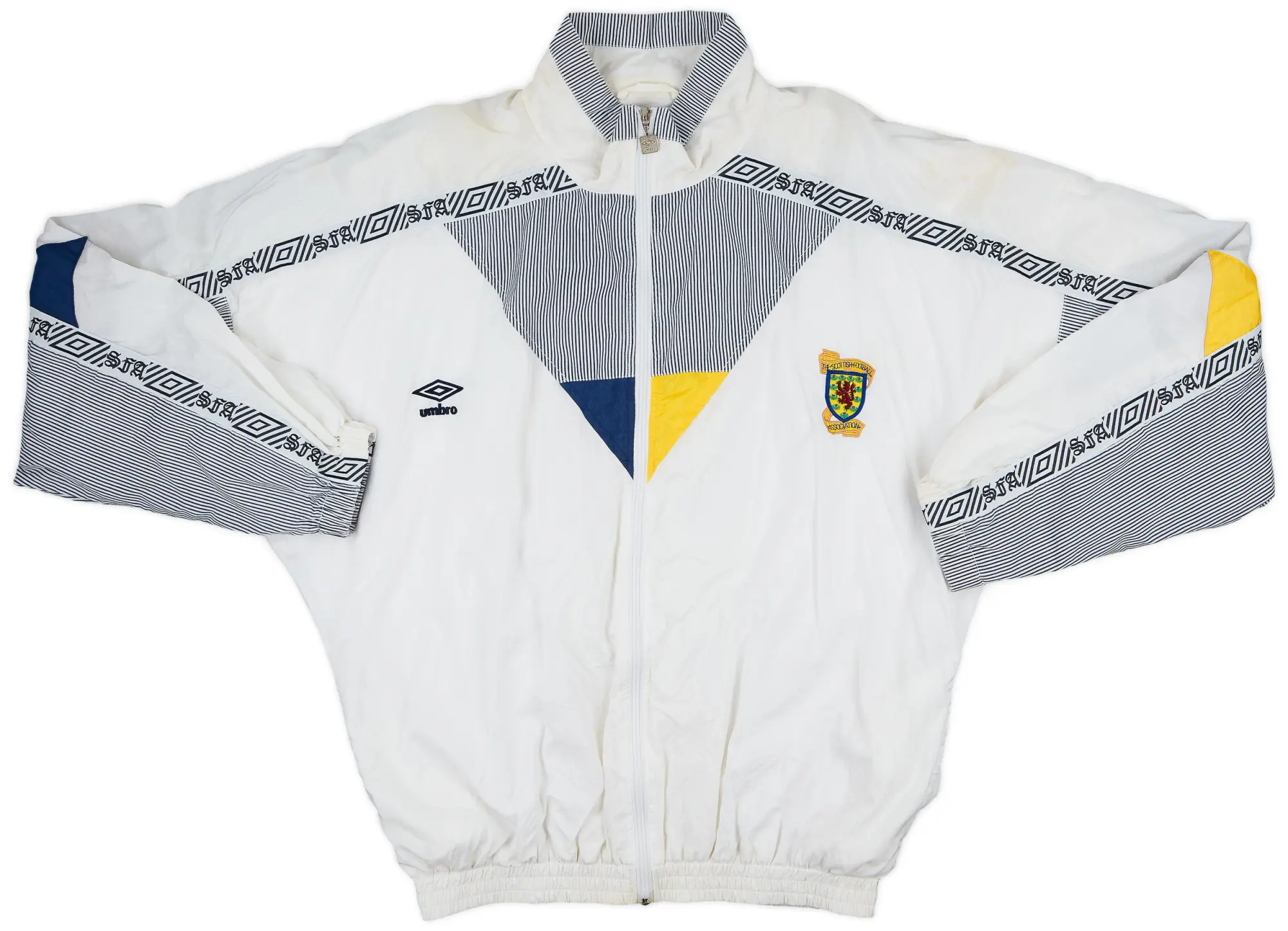 1990-92 Scotland Umbro Track Jacket - 9/10 - (L)