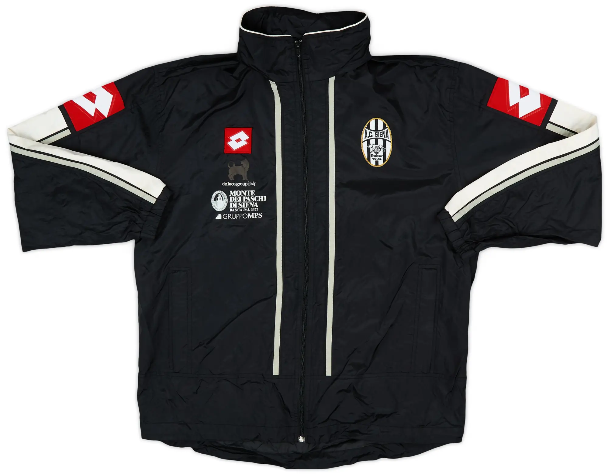 2003-05 Siena Lotto Hooded Rain Jacket - 9/10 - (S)