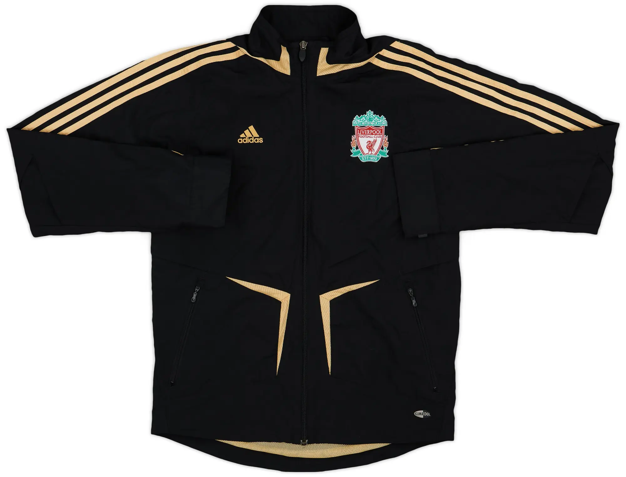 2008-09 Liverpool adidas Track Jacket - 8/10 - (M)