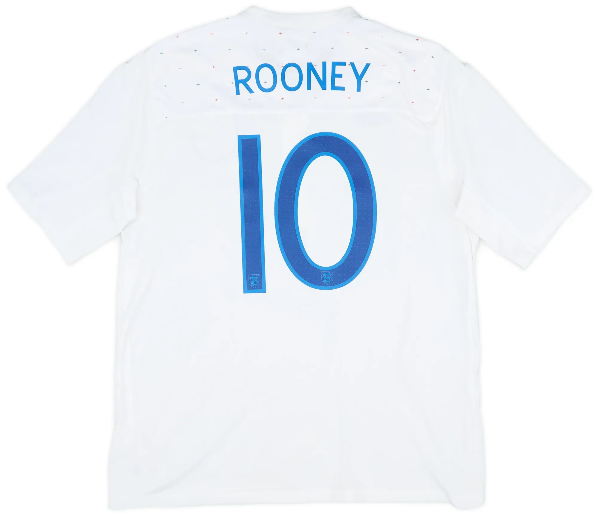 Umbro 2010-11 England Home Shirt Rooney #10 - 7/10 - (XL)